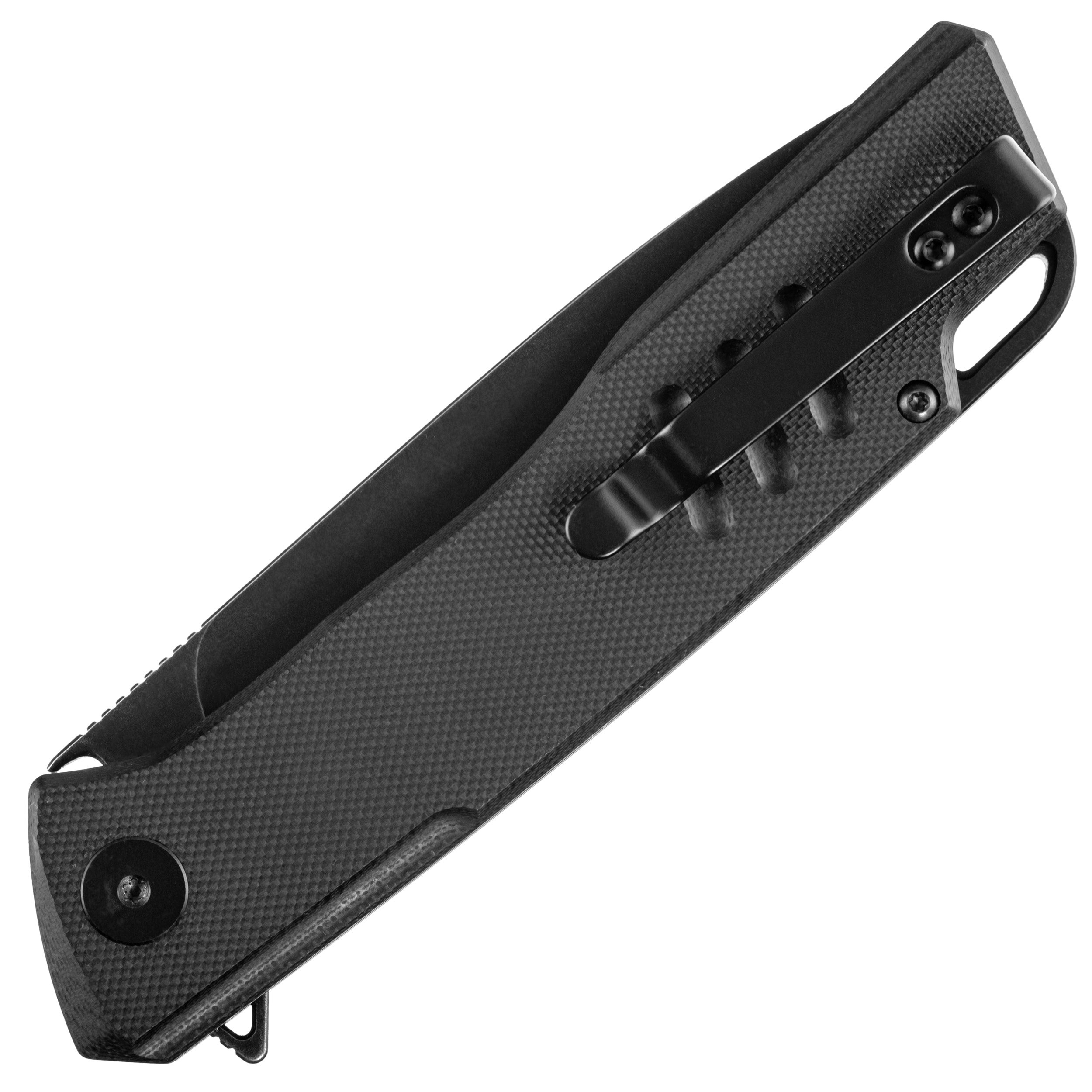 Nóż składany Petrified Fish Loco PF-B02 - Black Stonewash