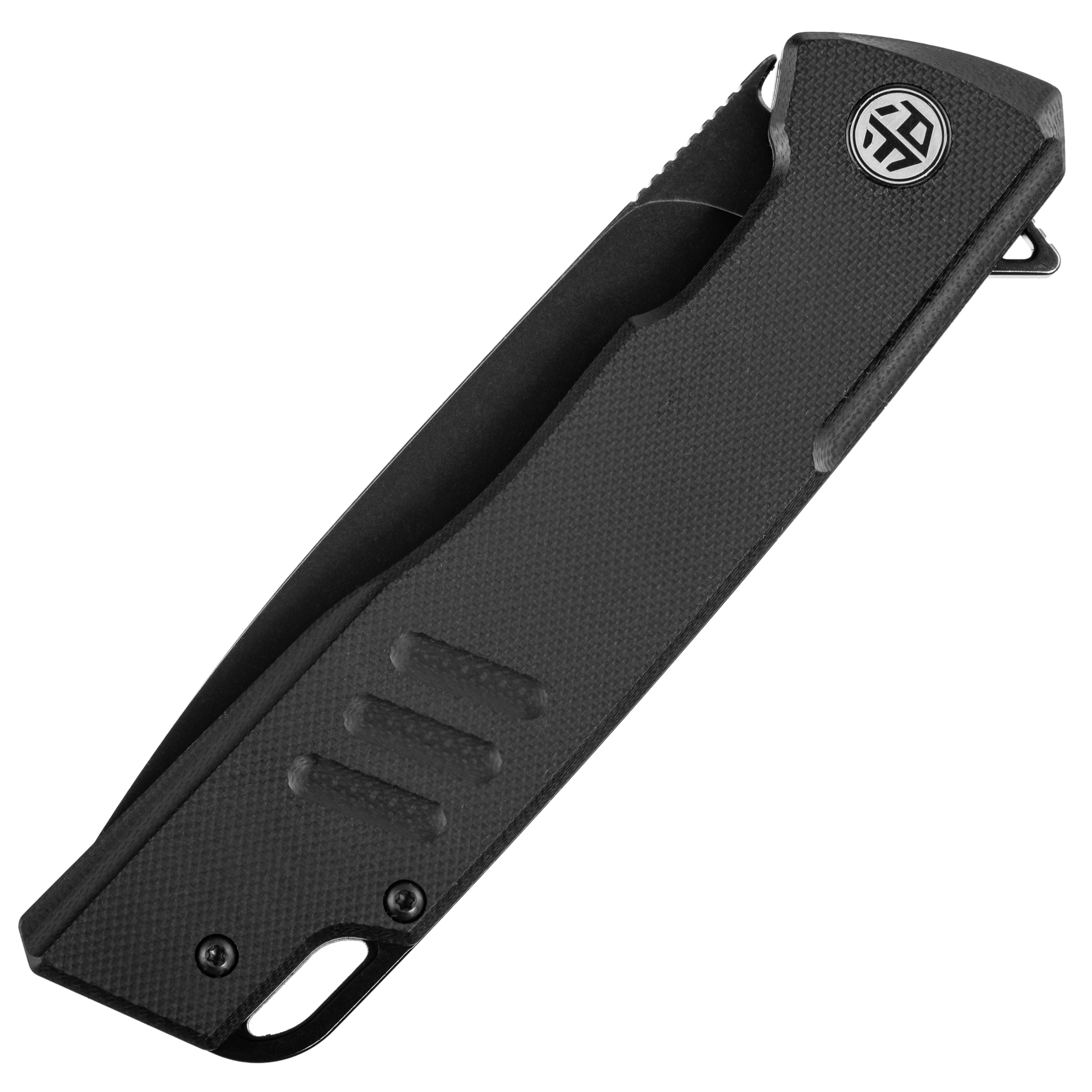 Nóż składany Petrified Fish Loco PF-B02 - Black Stonewash