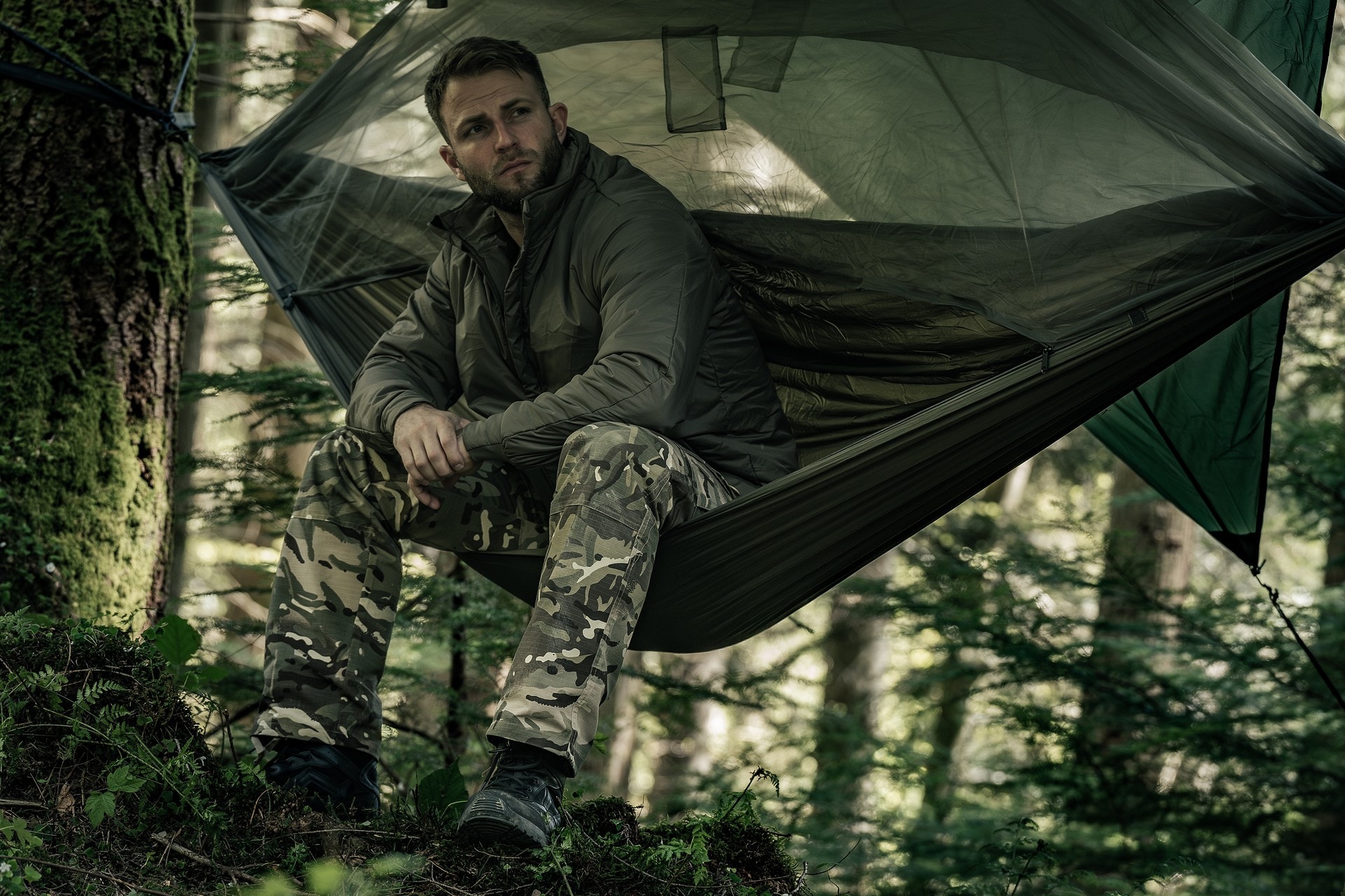 Kurtka Highlander Forces Rayder Tactical - Ranger Green