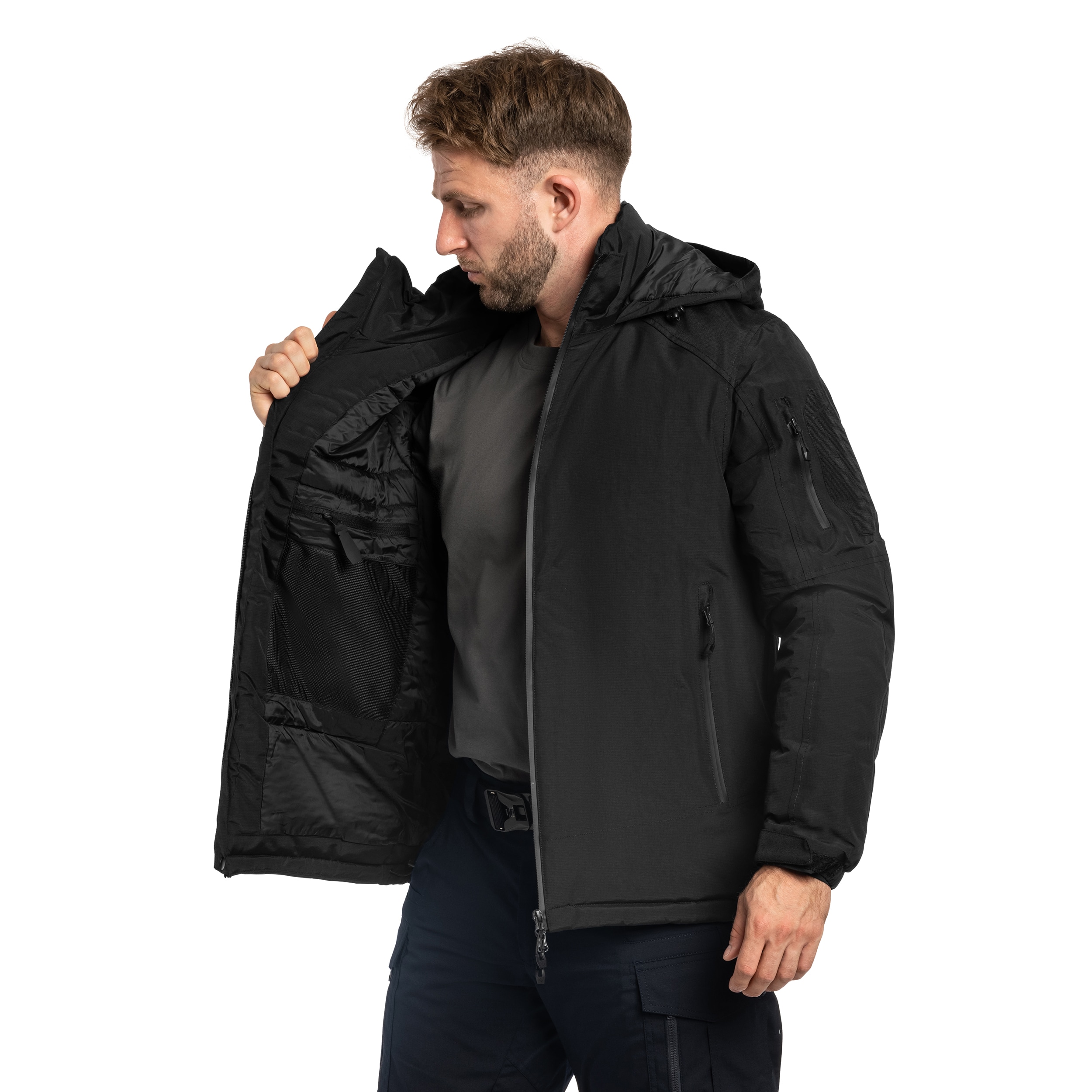 Kurtka Stoirm Primaloft - Black