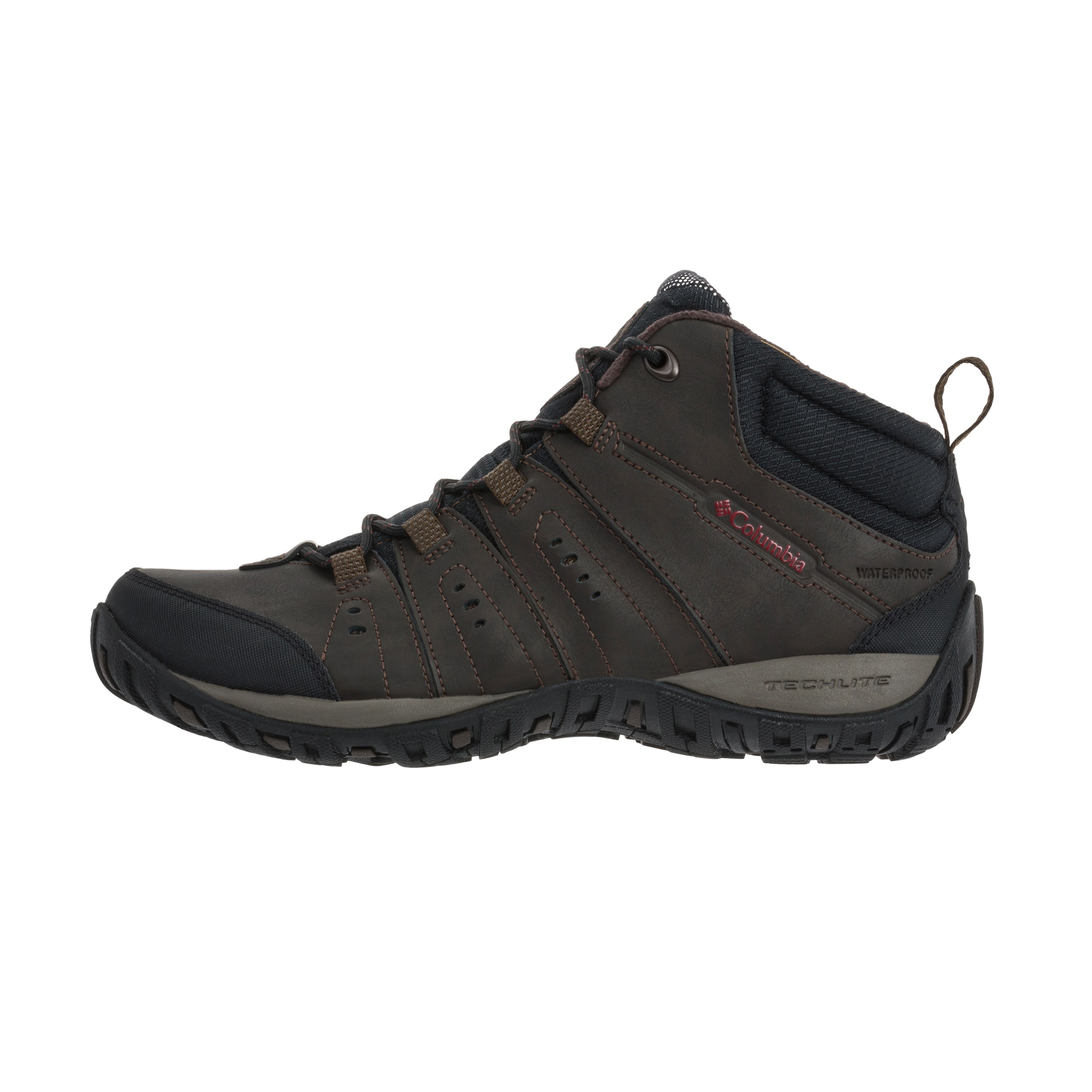 Buty Columbia Woodburn II Mid Waterproof - Cordovan/Garnet Red