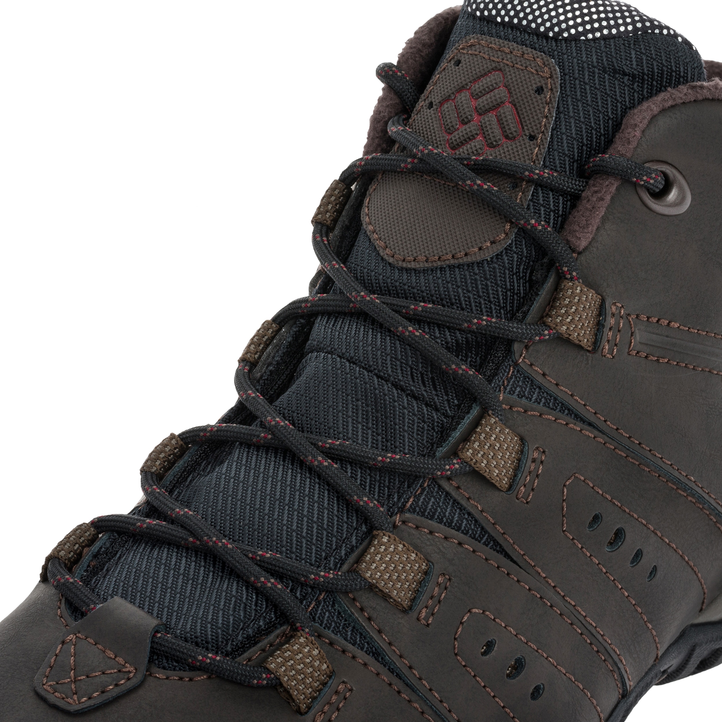 Buty Columbia Woodburn II Mid Waterproof - Cordovan/Garnet Red