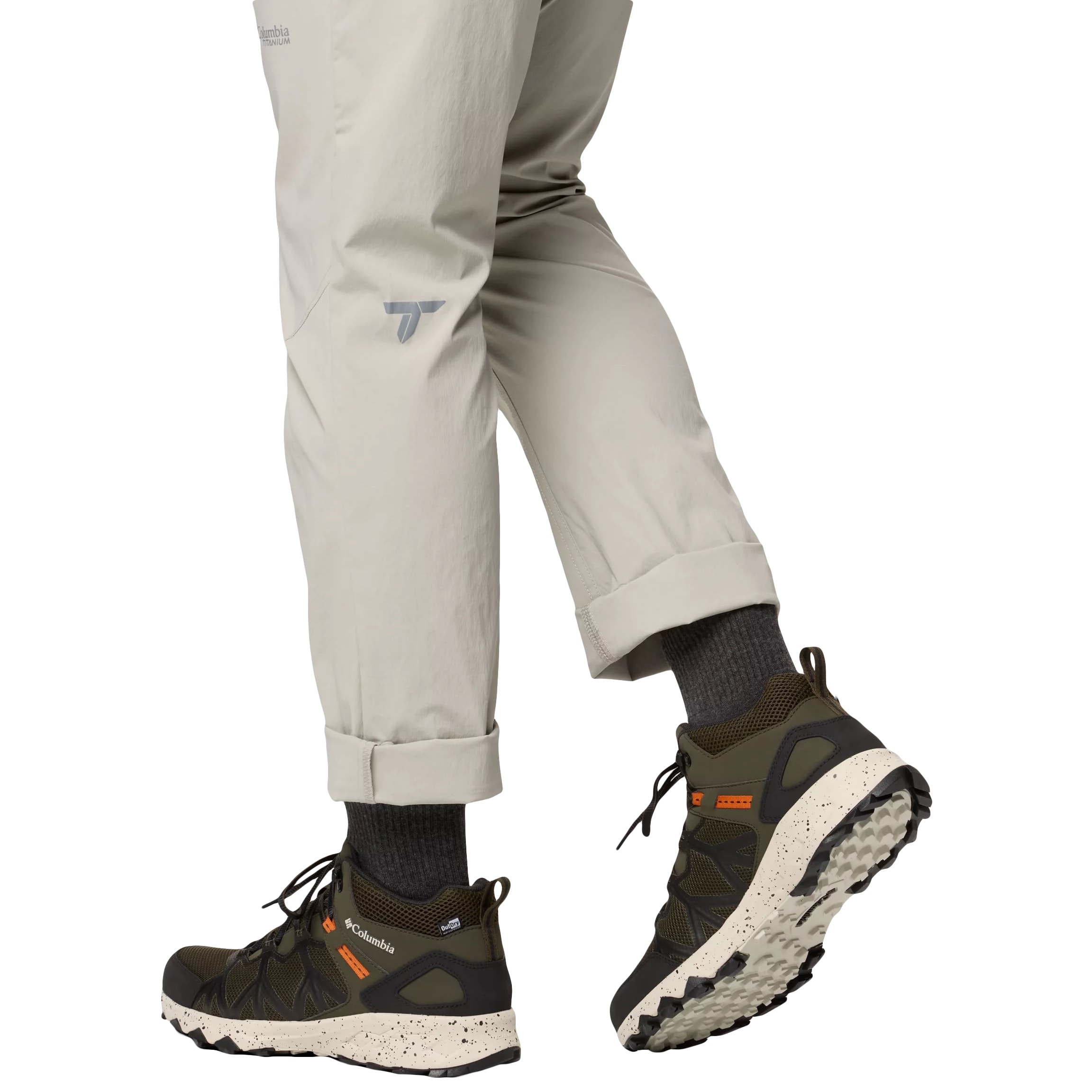 Buty Columbia PeakFreak II Mid OutDry - Deep Olive/Desert Sun