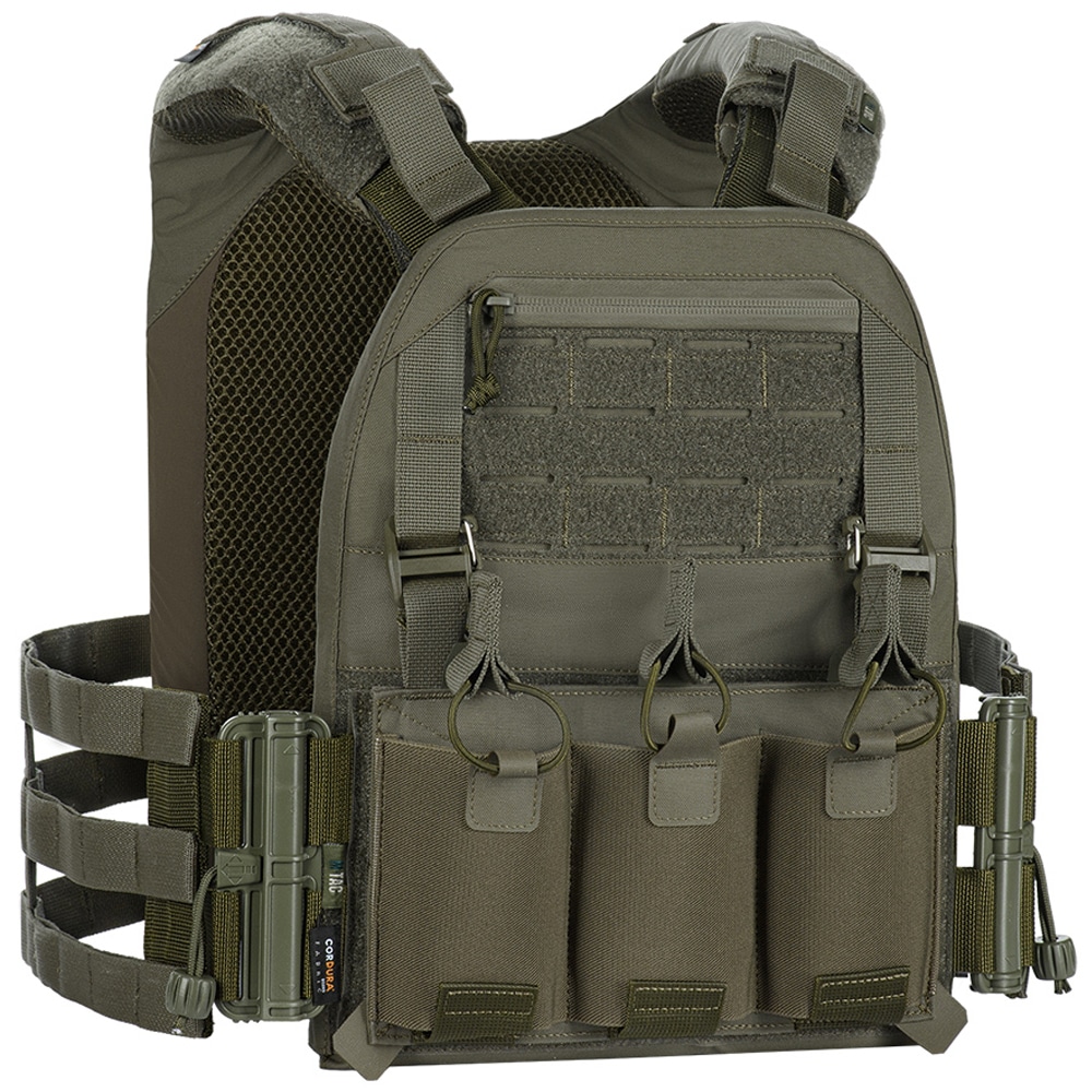 Kamizelka taktyczna typu Plate Carrier M-Tac Cuirass Elite - Ranger Green
