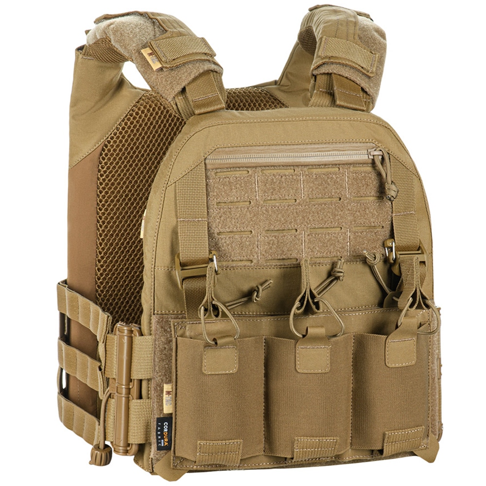 Плитоноска Plate Carrier M-Tac Cuirass Elite - Coyote