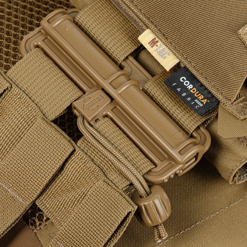 Kamizelka taktyczna typu Plate Carrier M-Tac Cuirass Elite - Coyote