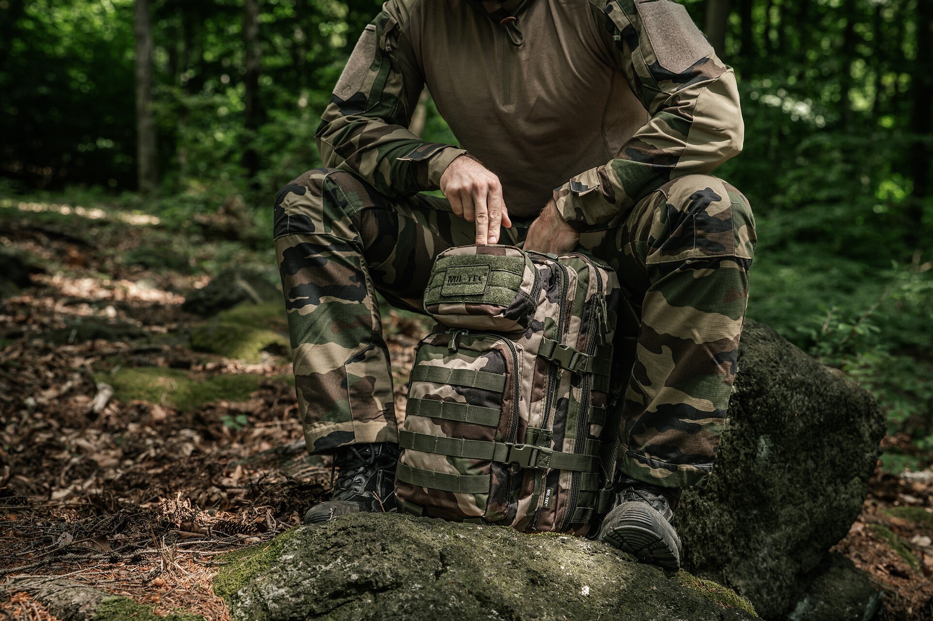 Plecak Mil-Tec Assault Pack Small 20 l - CCE Camo