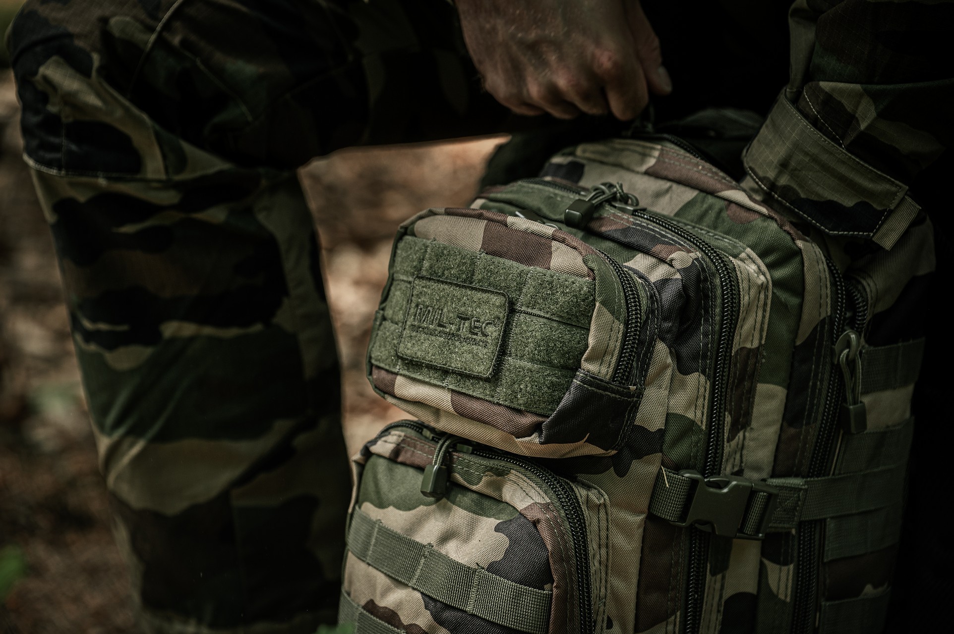 Plecak Mil-Tec Assault Pack Small 20 l - CCE Camo