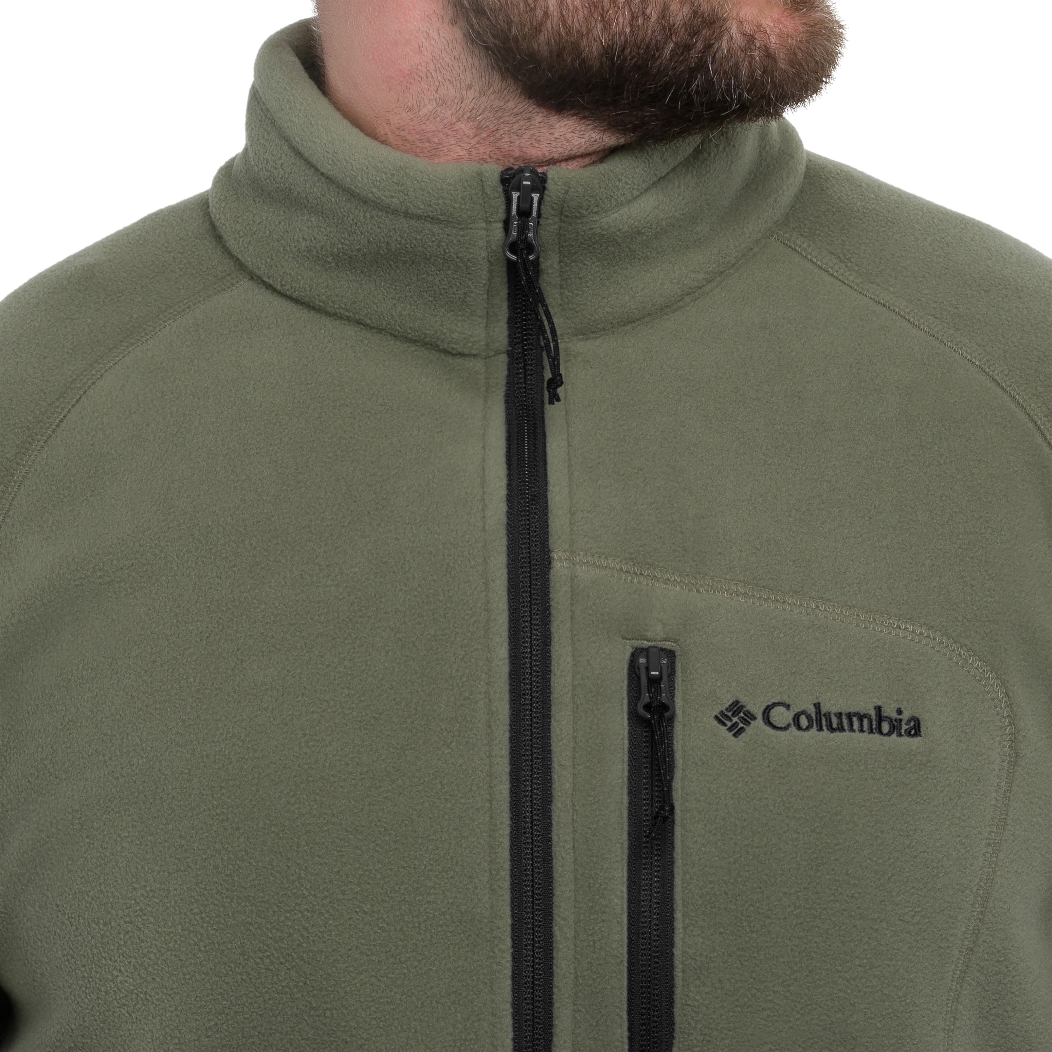 Polar Columbia Fast Trek III Half Zip - Stone Green/Shark