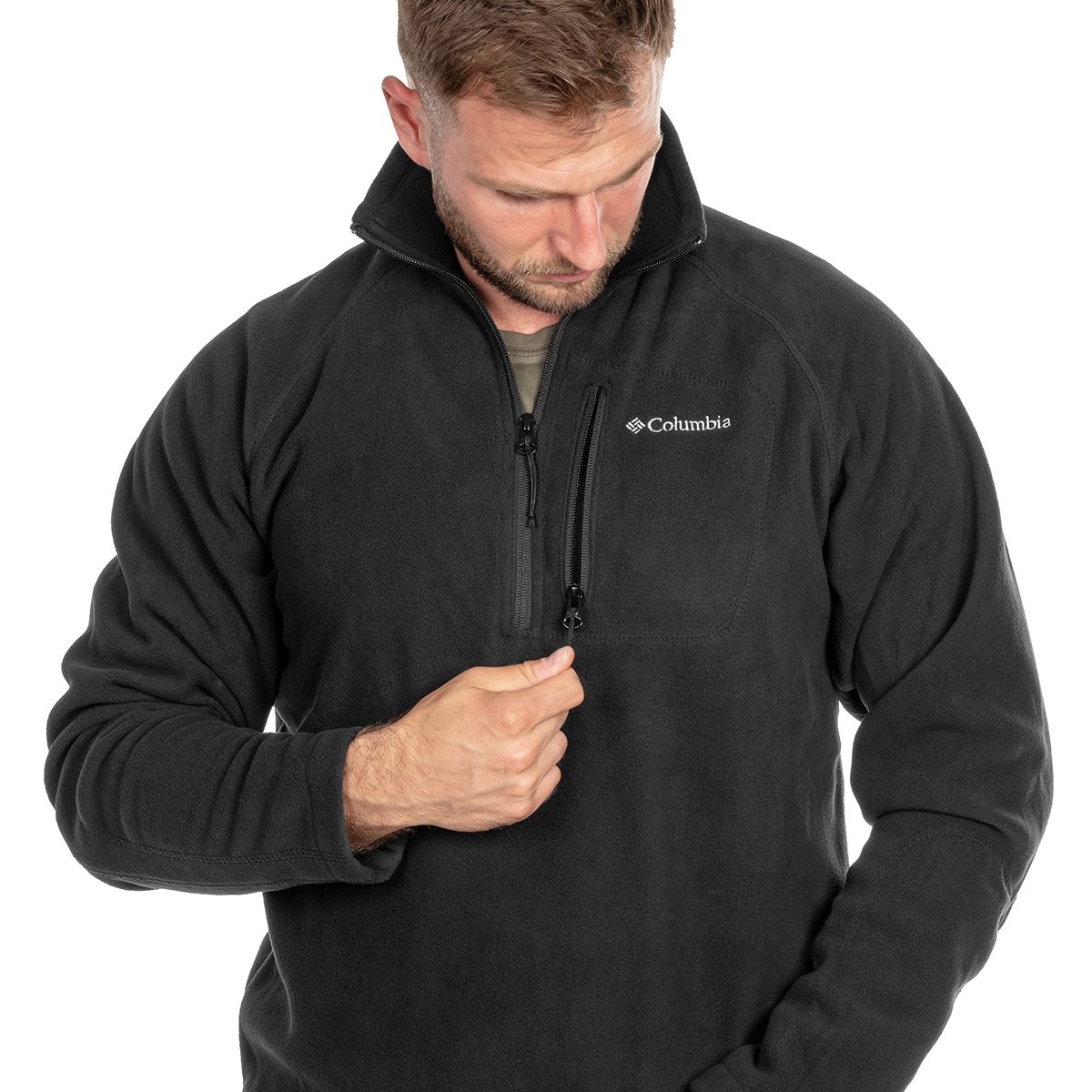 Polar Columbia Fast Trek III Half Zip New - Black