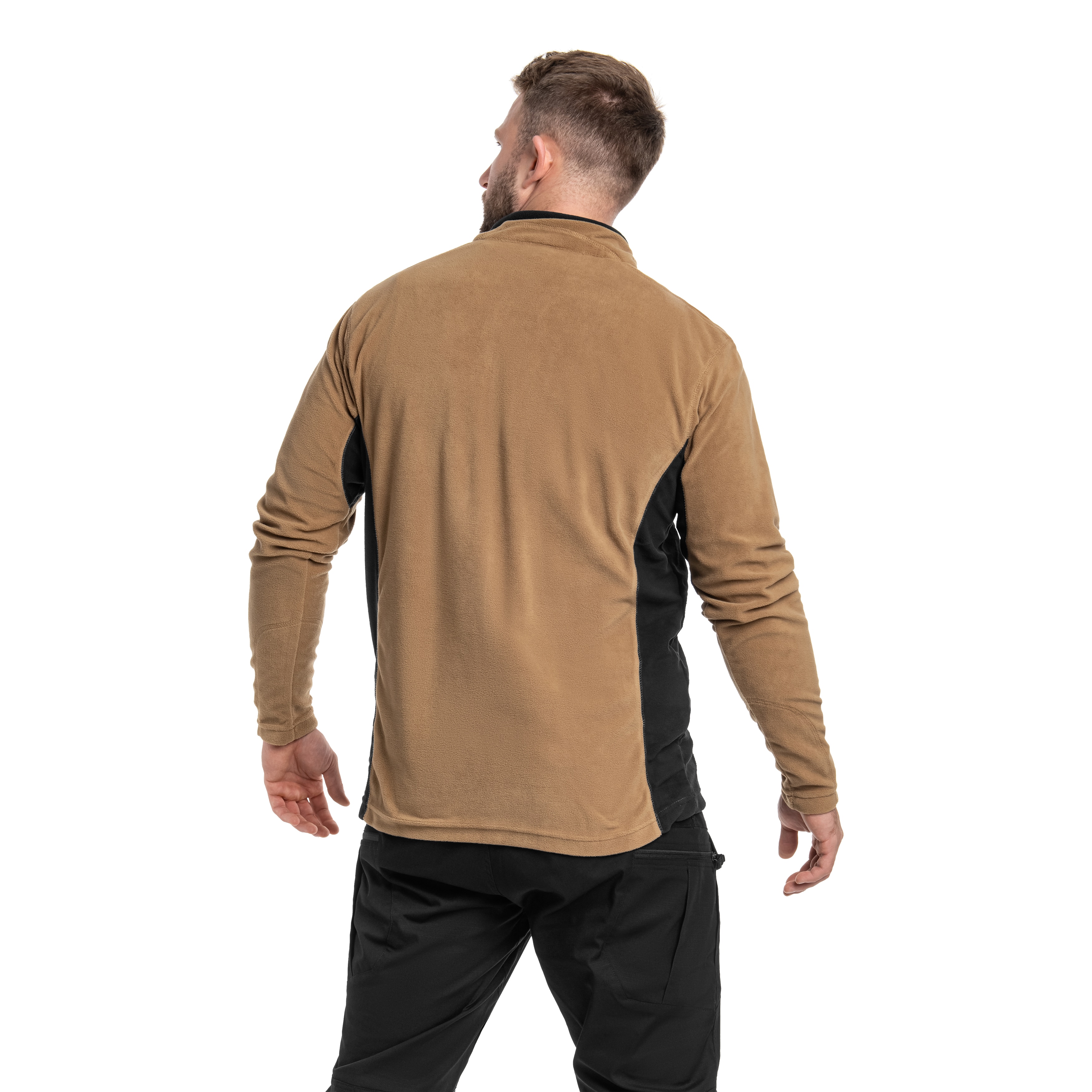 Polar Columbia Klamath Range II Half Zip - Delta/Black