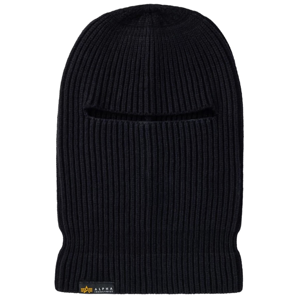 Kominiarka Alpha Industries Label Balaclava - Black