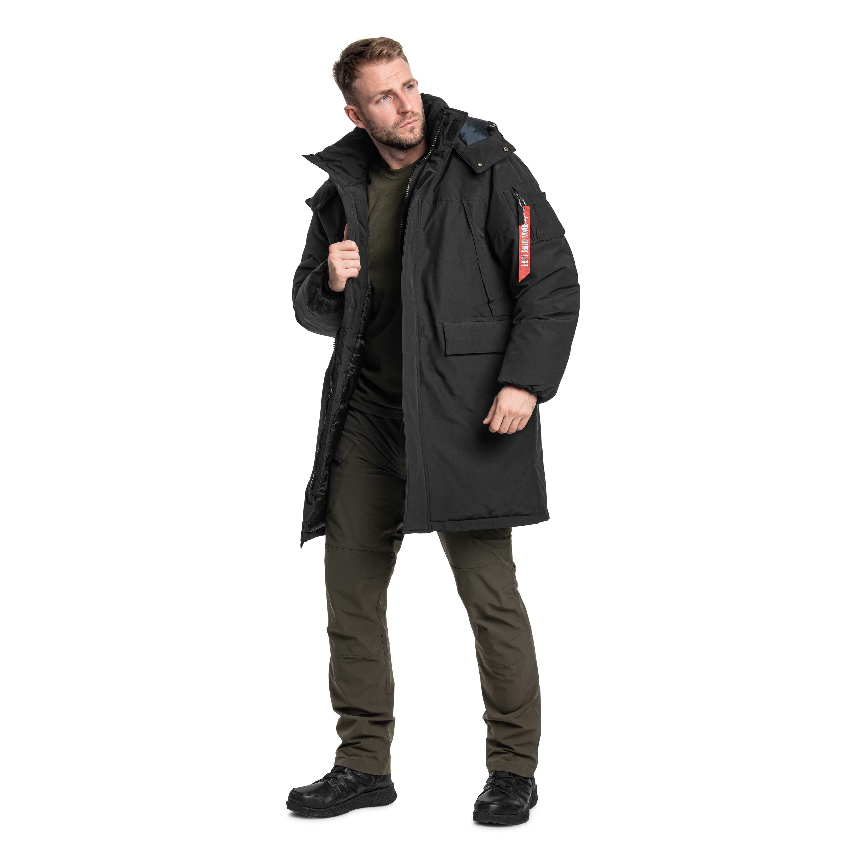 Kurtka Alpha Industries Puffer Parka - Black