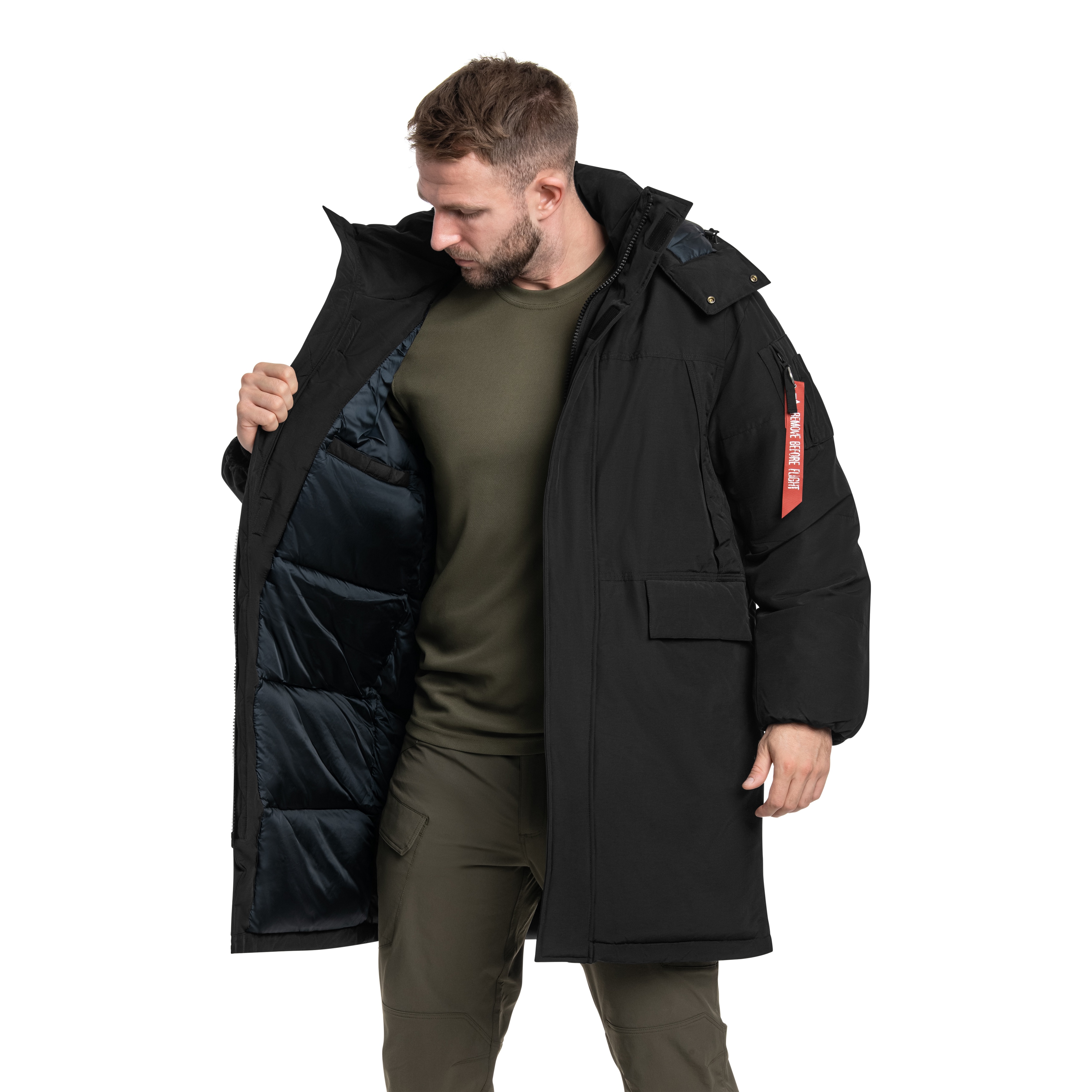 Kurtka Alpha Industries Puffer Parka - Black