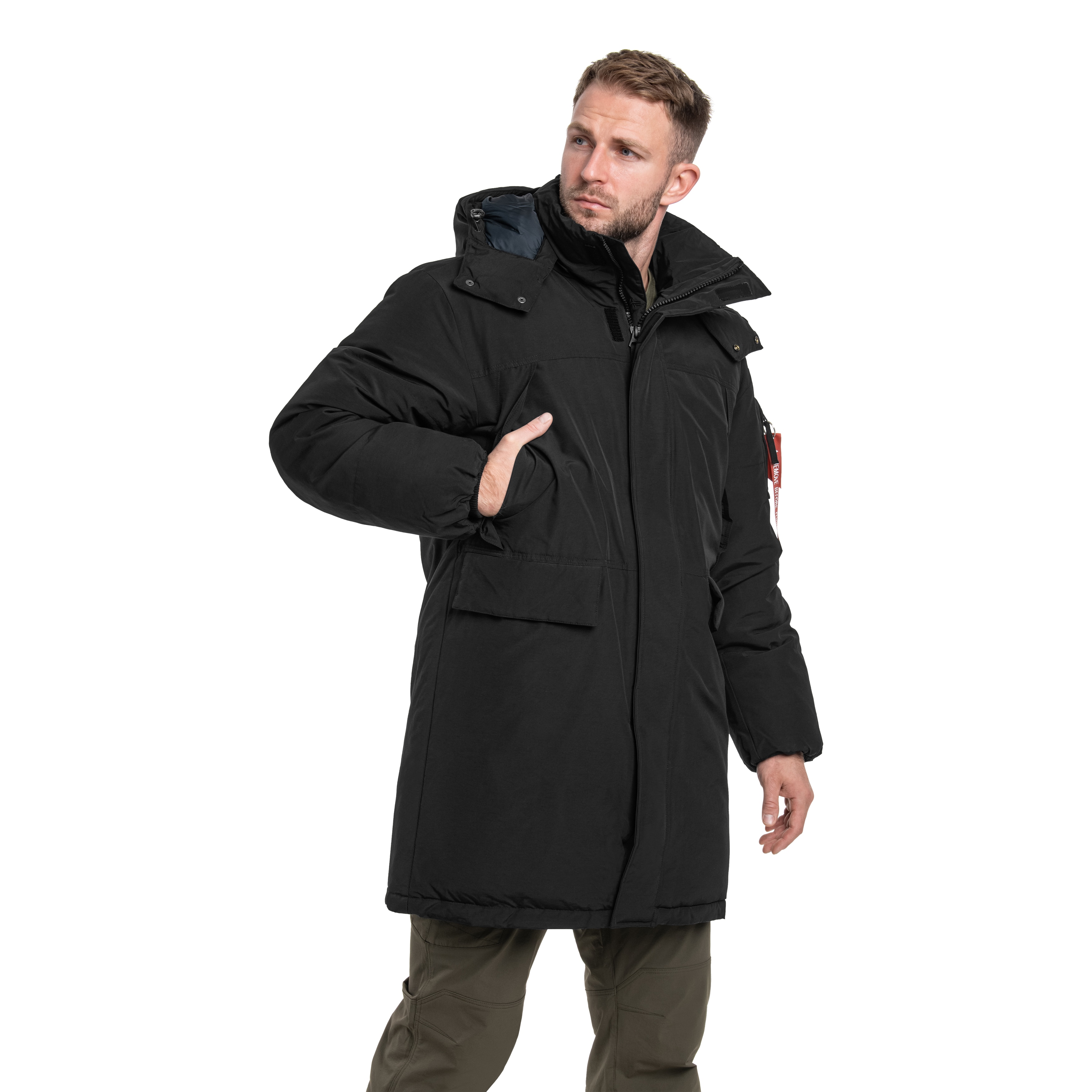 Kurtka Alpha Industries Puffer Parka - Black