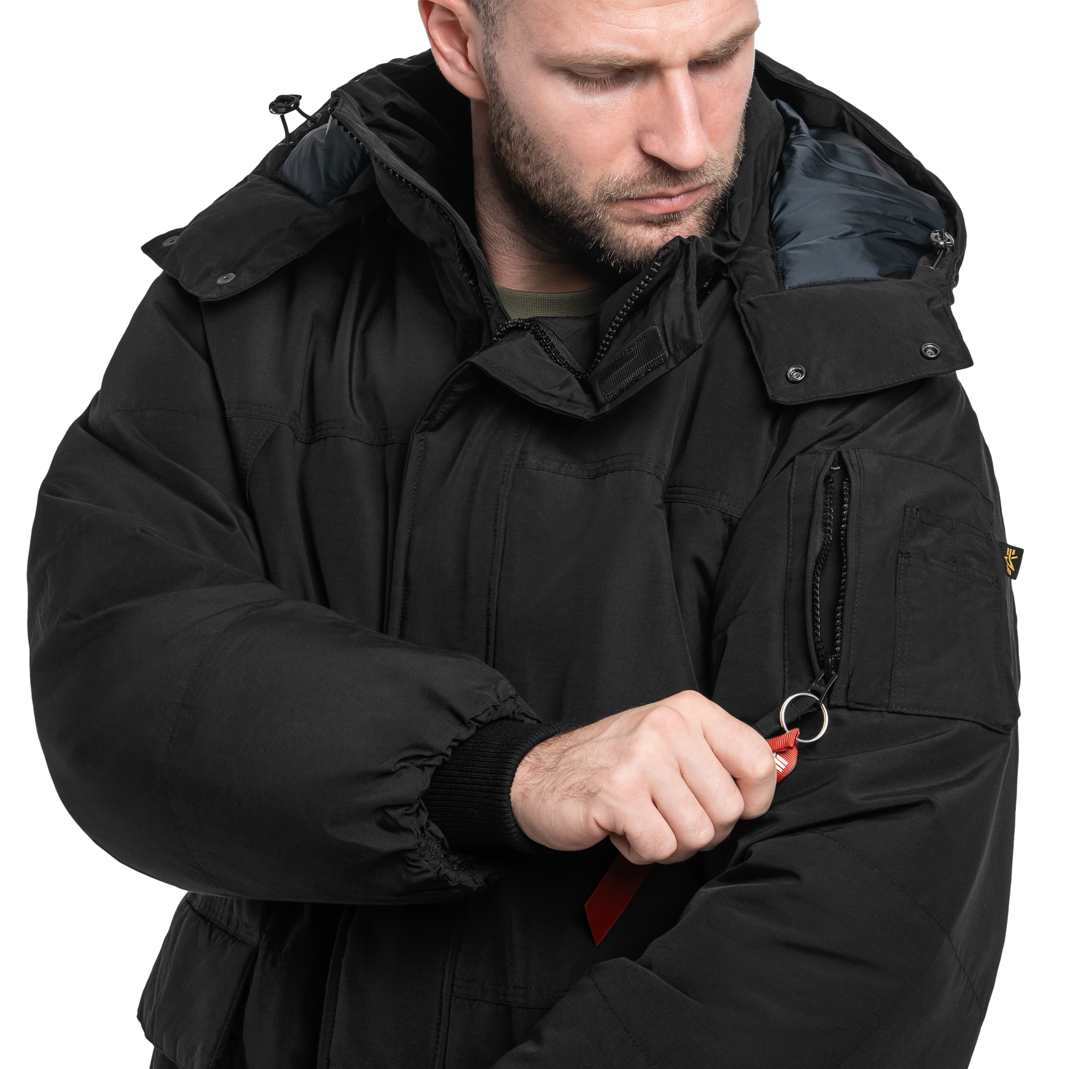 Kurtka Alpha Industries Puffer Parka - Black