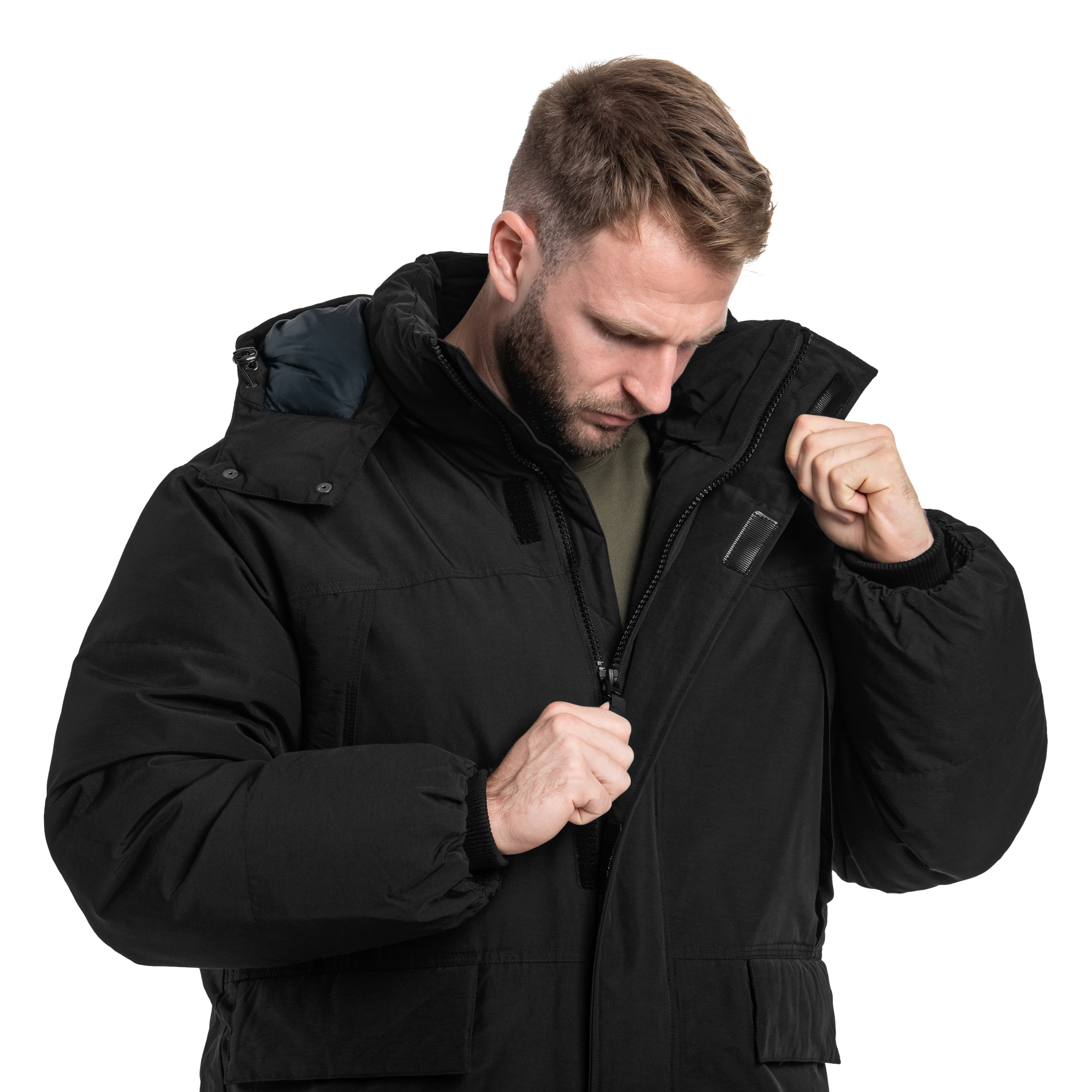 Kurtka Alpha Industries Puffer Parka - Black