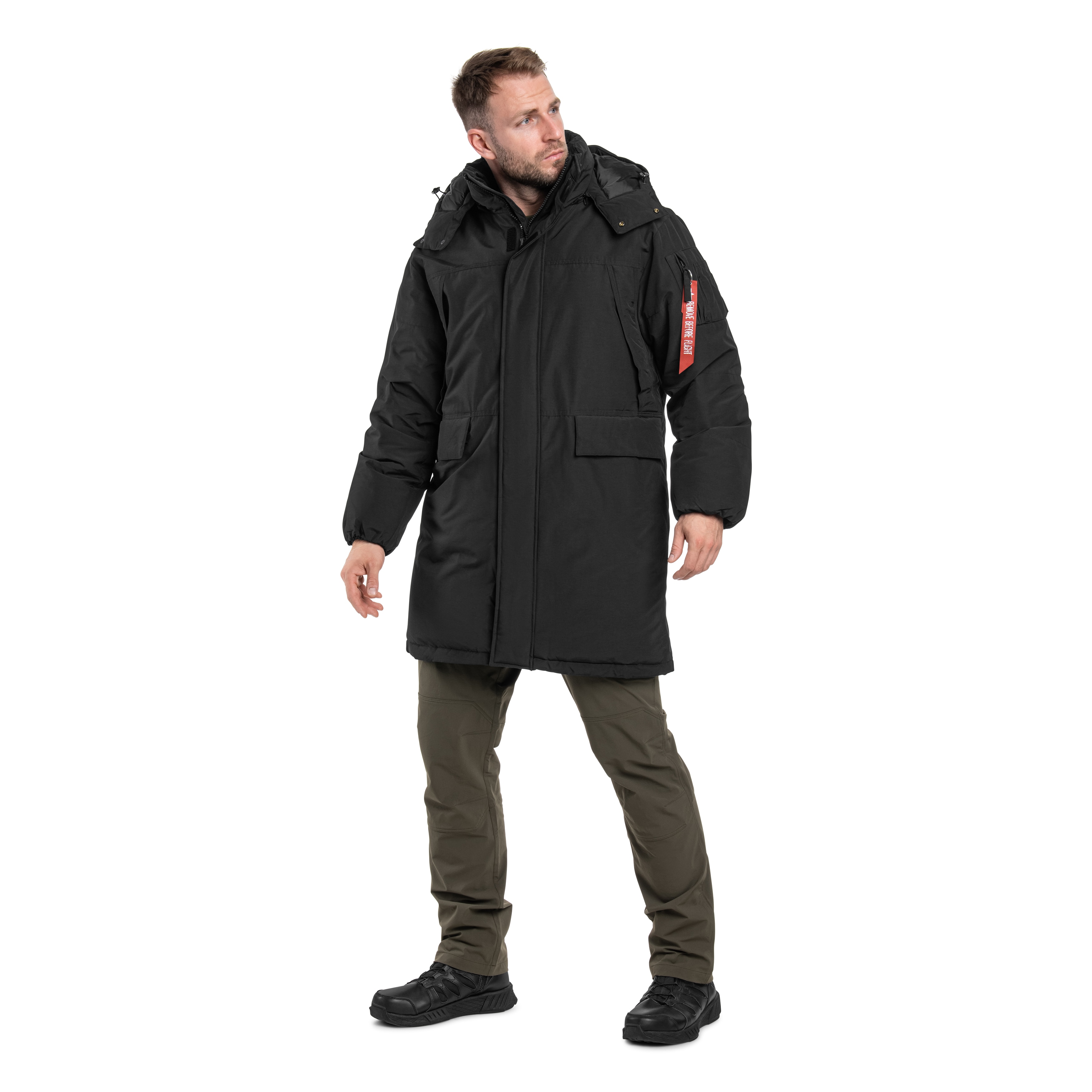 Kurtka Alpha Industries Puffer Parka - Black