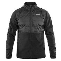Polar Columbia Basin Butte II Hybrid Fleece Jacket - Black