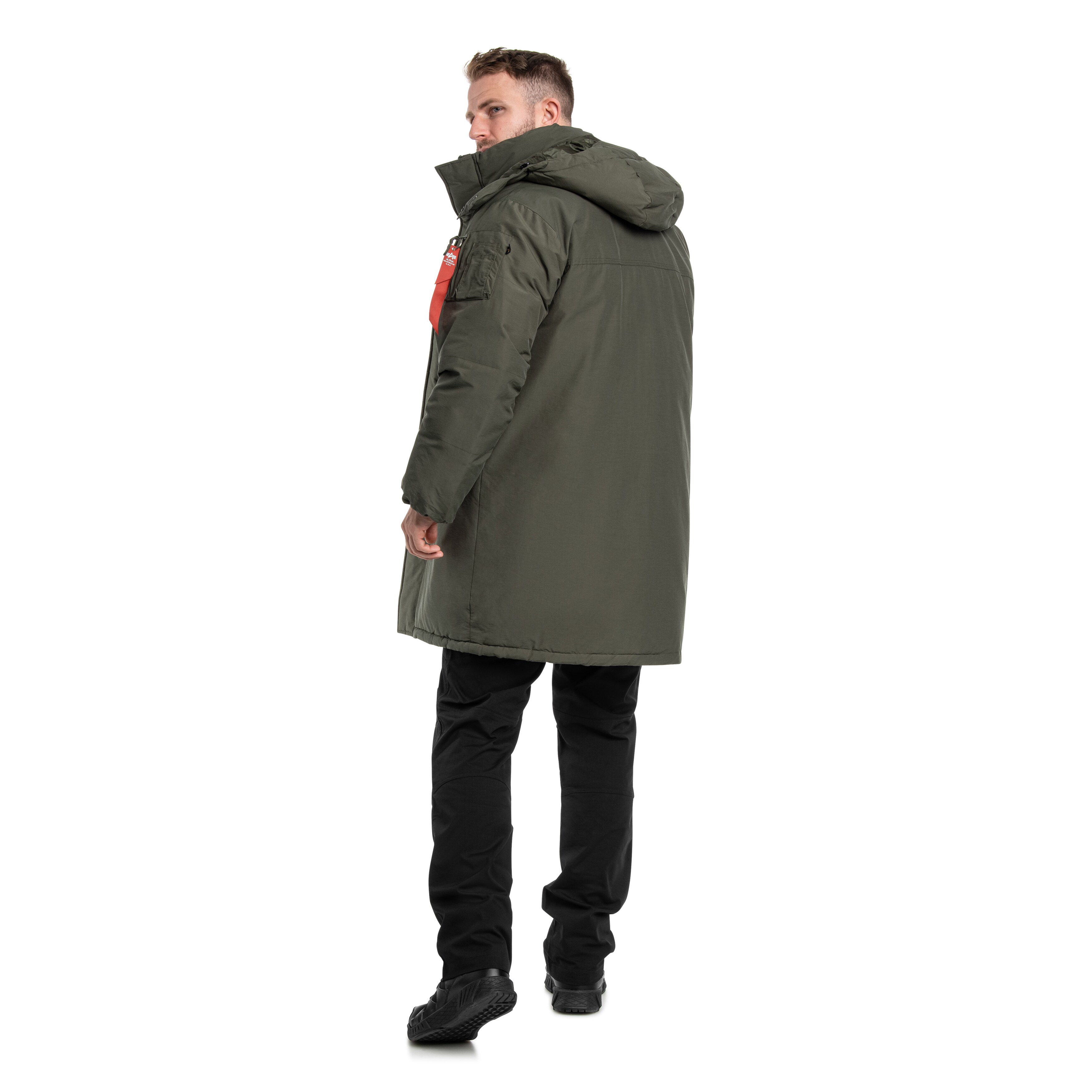 Kurtka Alpha Industries Puffer Parka - Dark Olive
