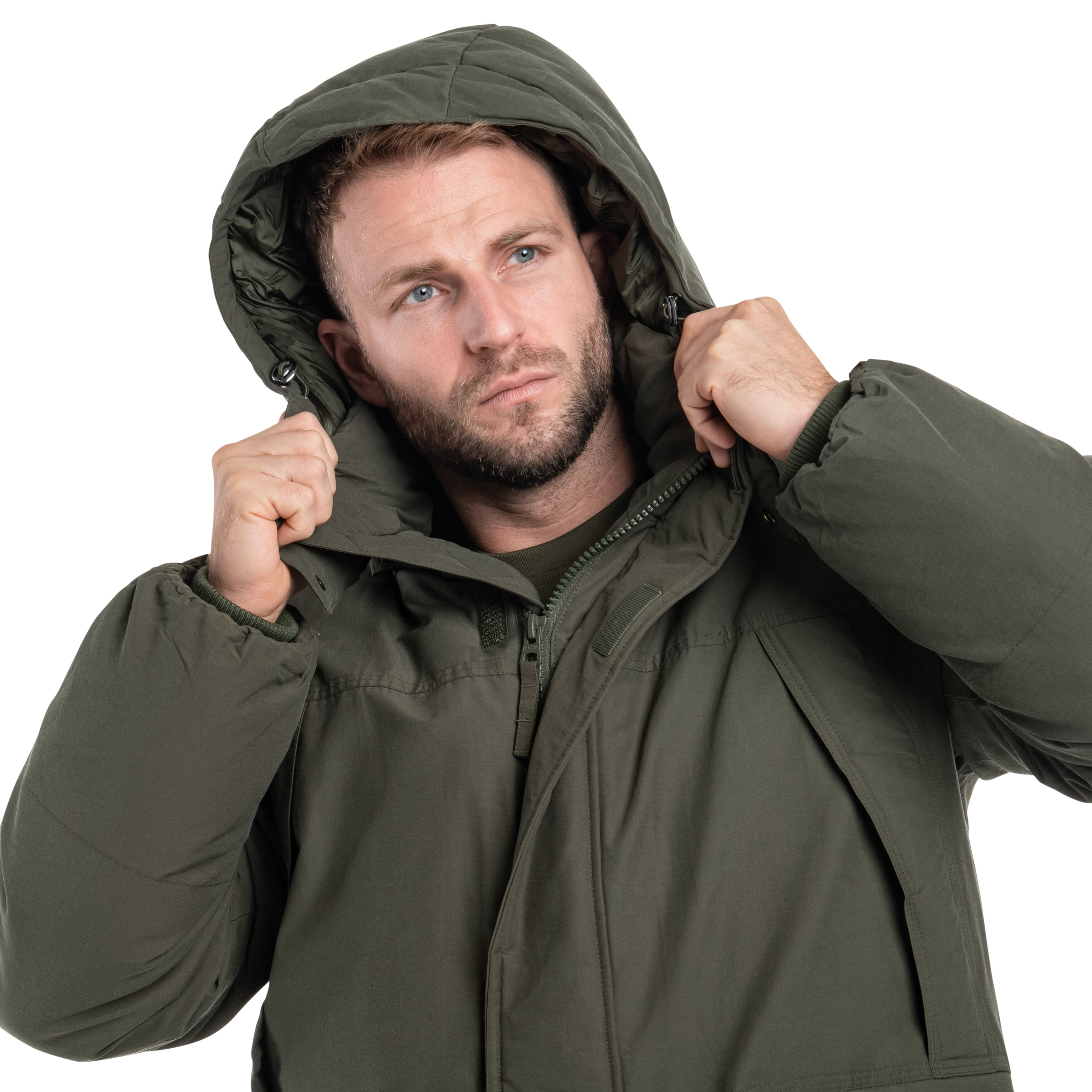 Kurtka Alpha Industries Puffer Parka - Dark Olive