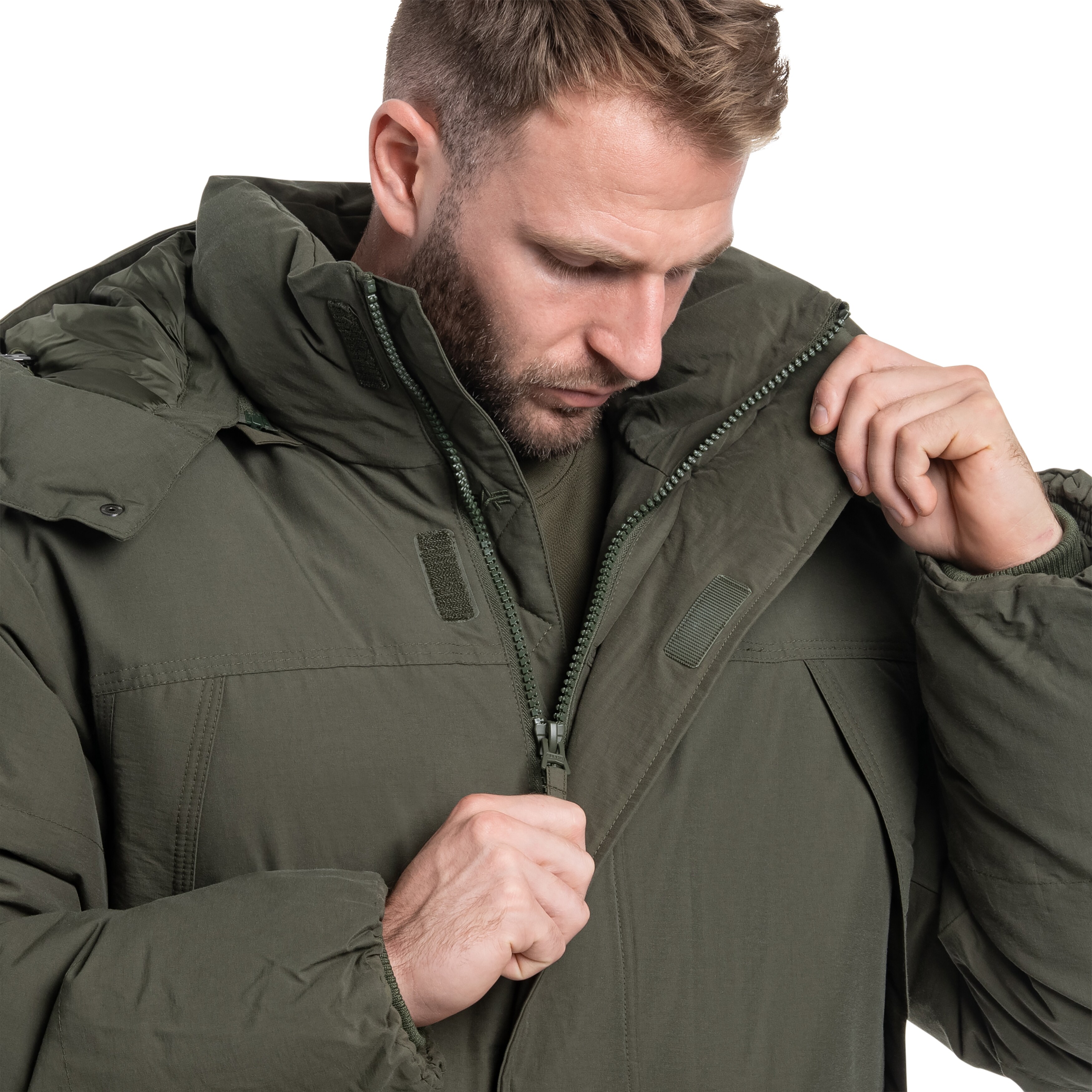 Kurtka Alpha Industries Puffer Parka - Dark Olive