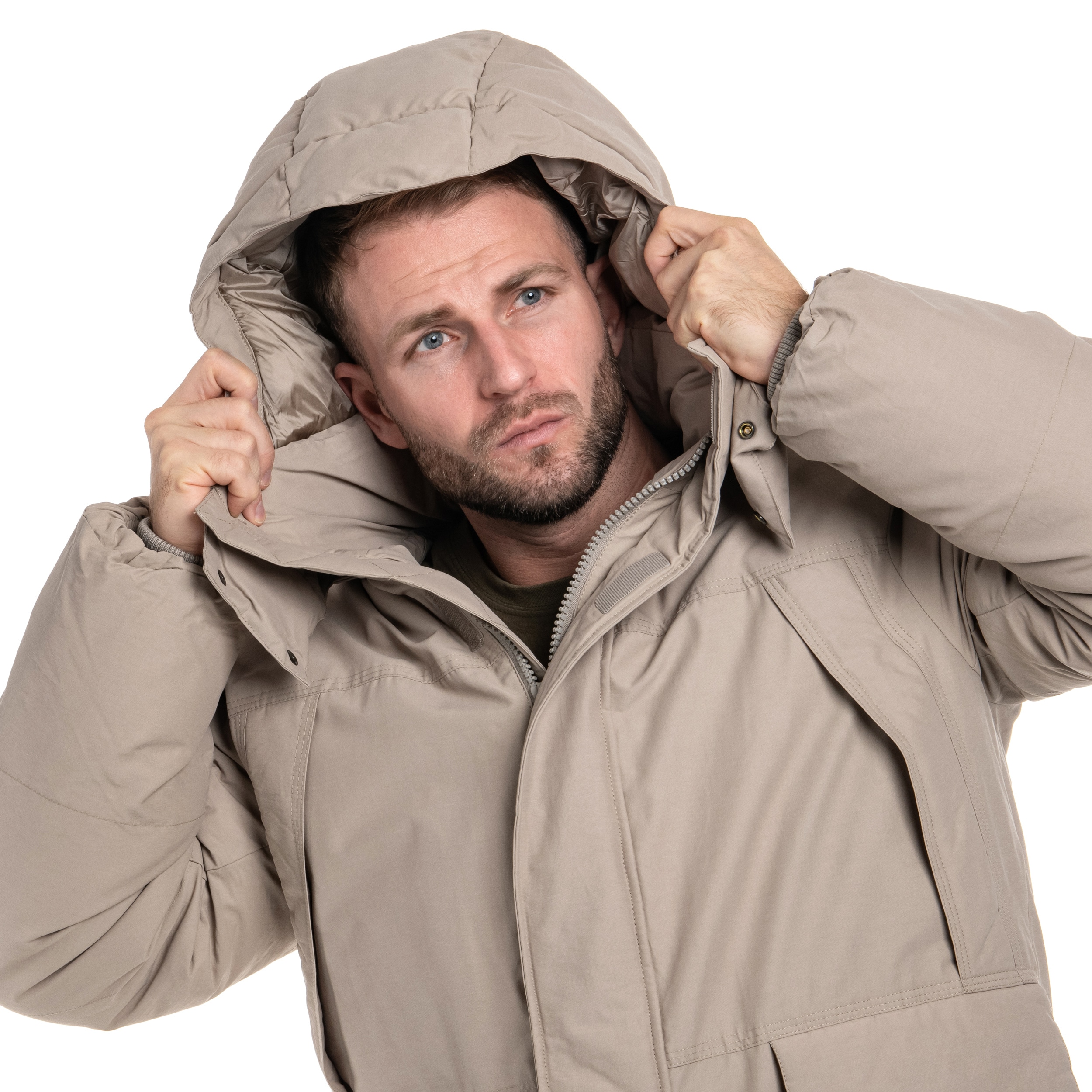 Kurtka Alpha Industries Puffer Parka - Vintage Sand