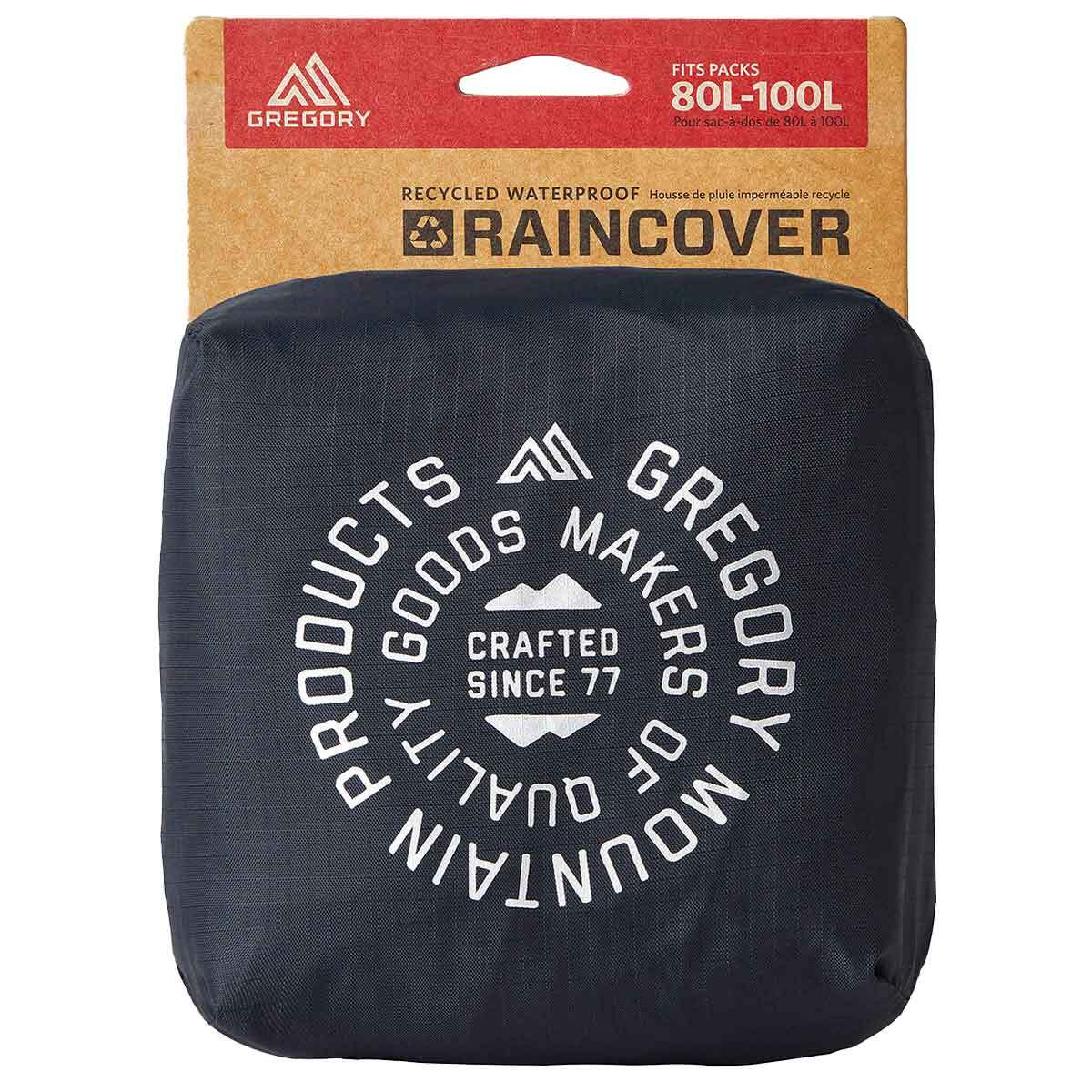 Pokrowiec na plecak Gregory Access Raincover 50-80 l - Obsidian Black