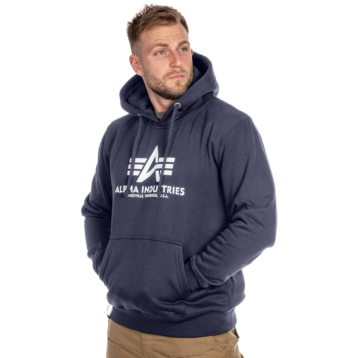Bluza Alpha Industries Basic Hoody - Navy