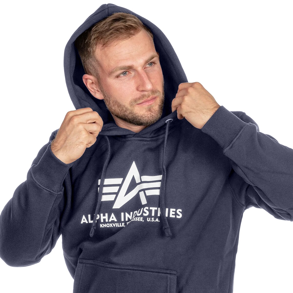 Bluza Alpha Industries Basic Hoody - Navy
