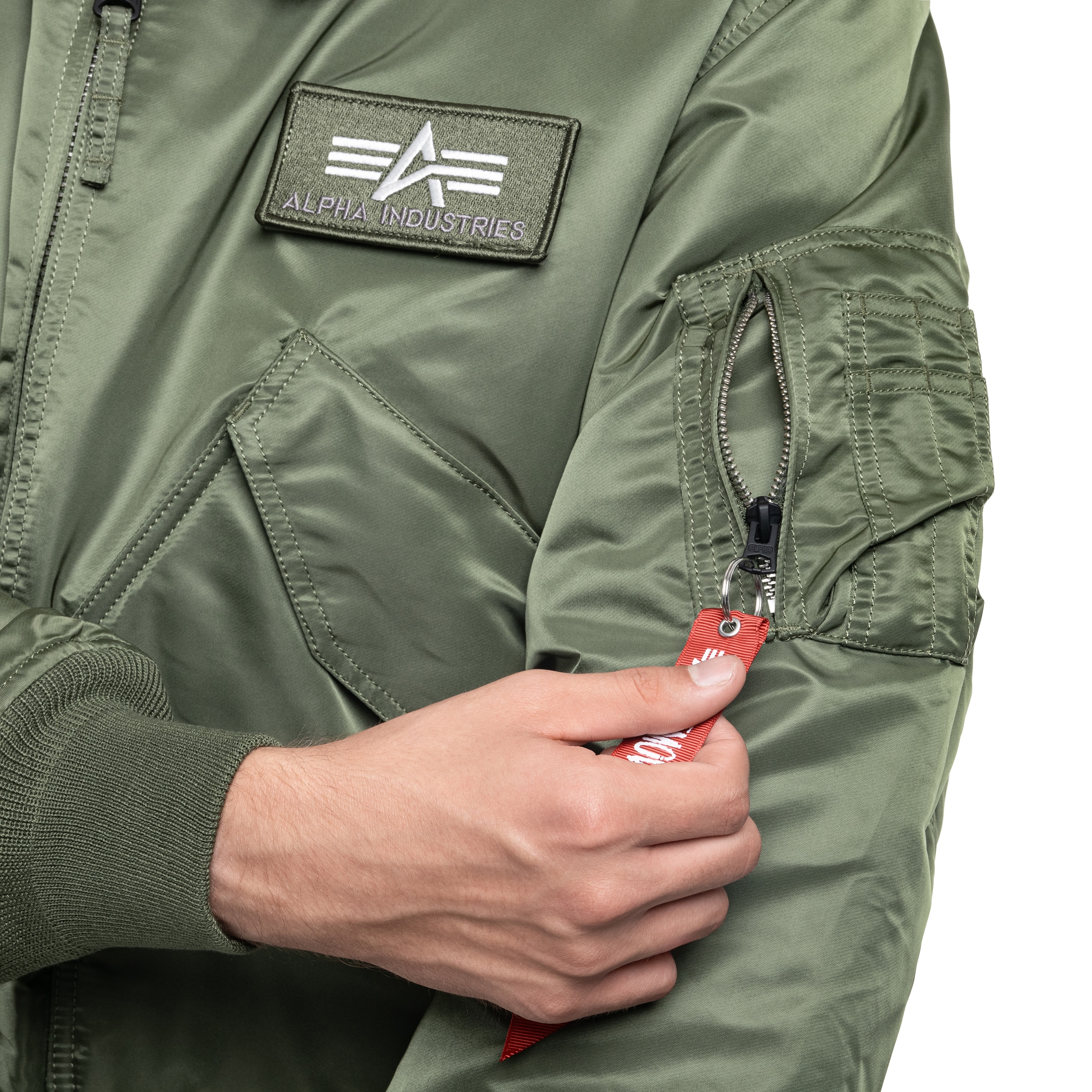 Kurtka Alpha Industries CWU 45 Heritage - Sage Green