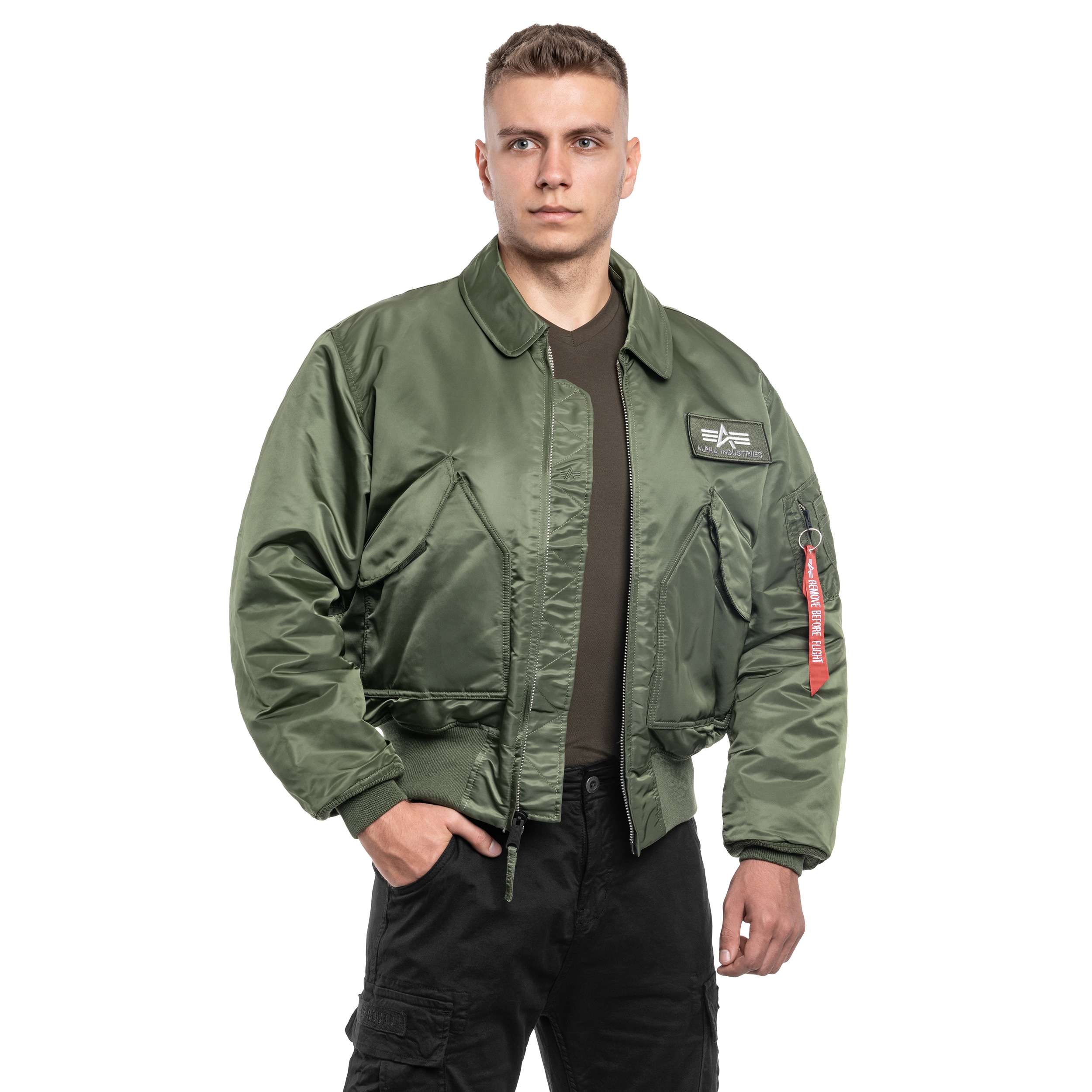 Kurtka Alpha Industries CWU 45 Heritage - Sage Green