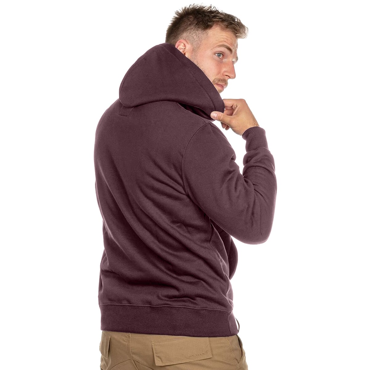 Bluza Alpha Industries Basic Hoody - Deep Maroon