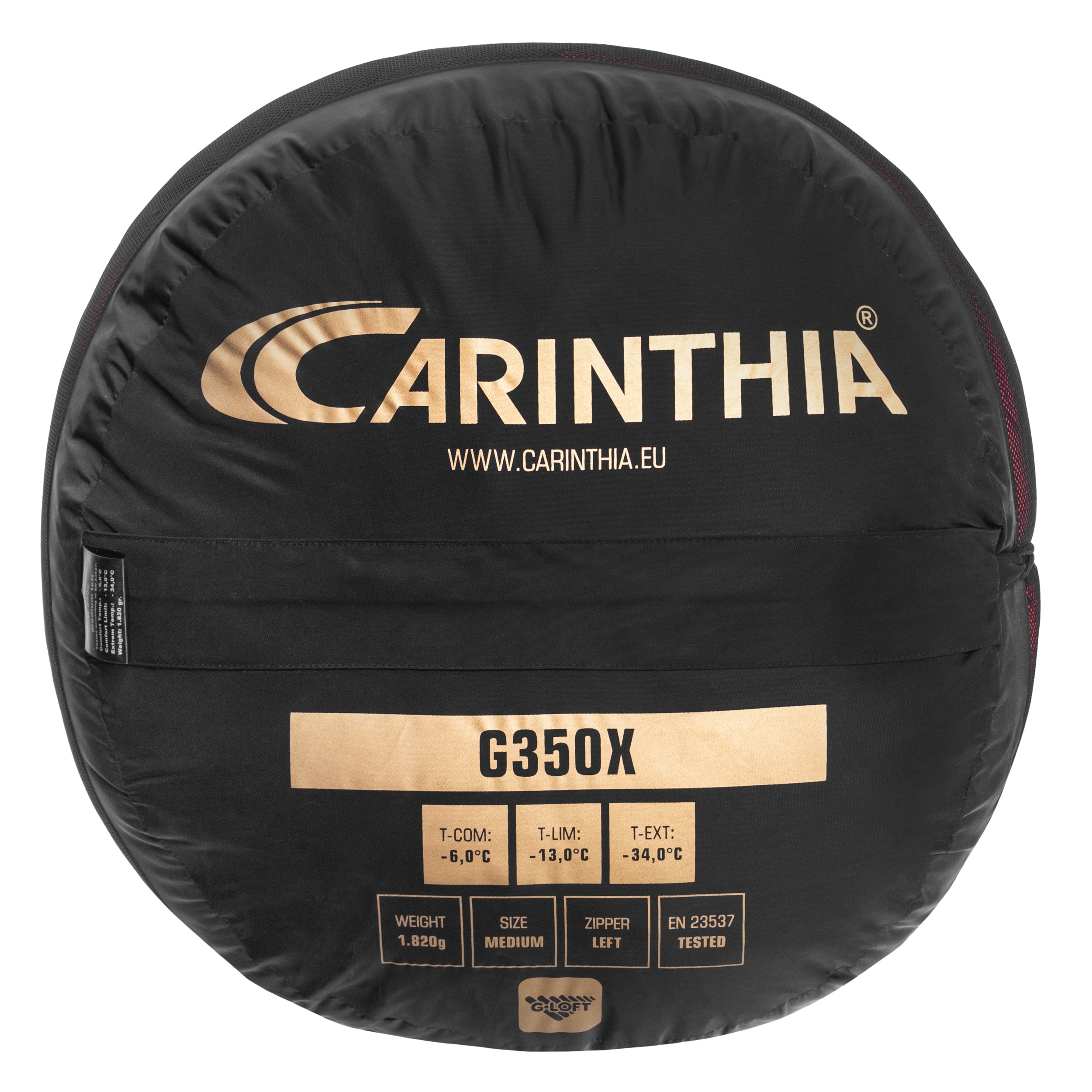 Śpiwór Carinthia G 350X Medium Lewy - Red