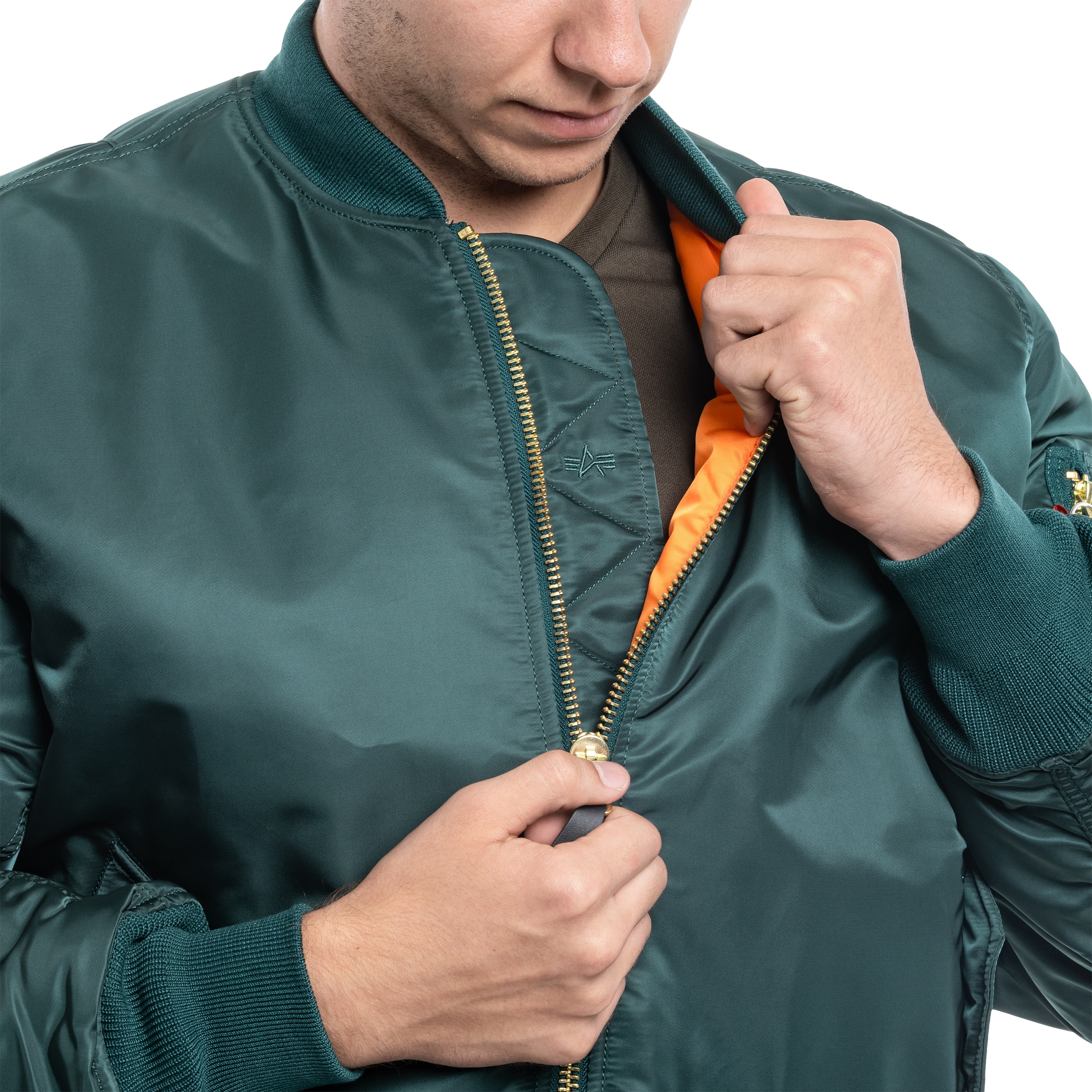 Kurtka Alpha Industries MA-1 Heritage - Force Green