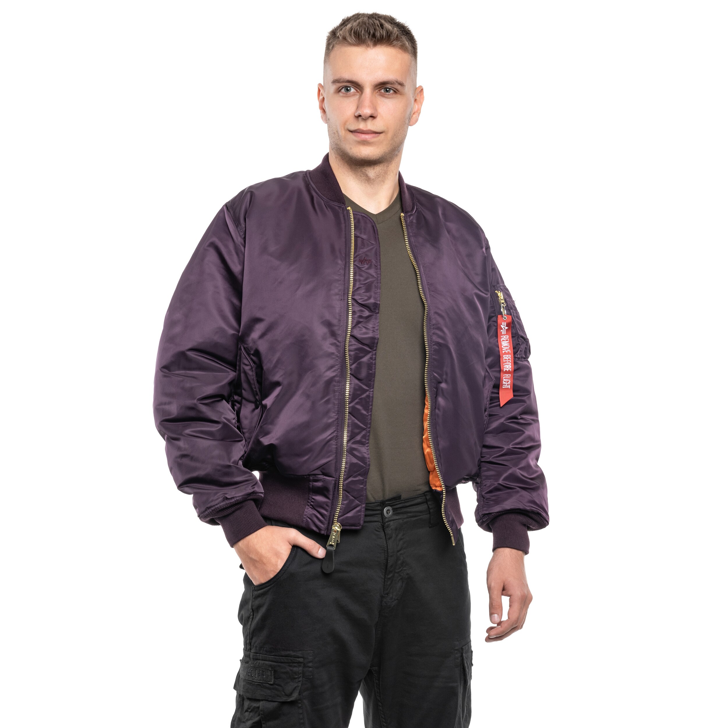 Куртка Alpha Industries MA-1 Heritage - Plum