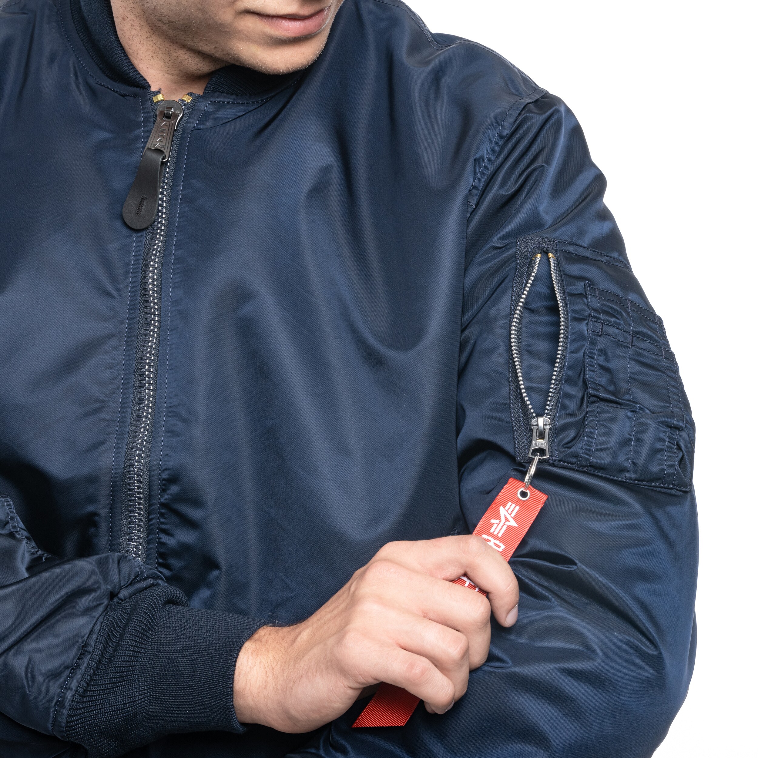 Куртка Alpha Industries MA-1 Heritage - Replica Blue