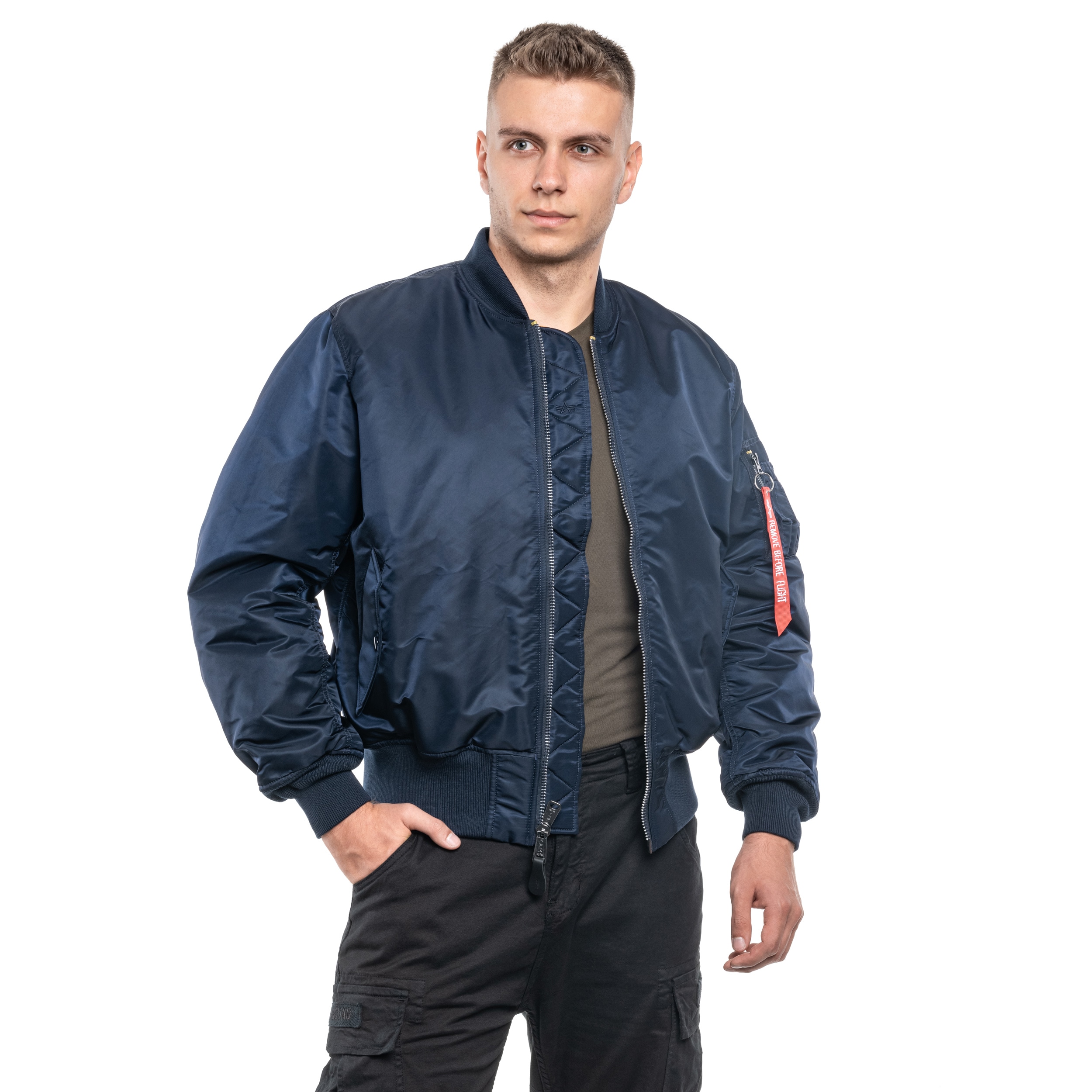 Куртка Alpha Industries MA-1 Heritage - Replica Blue