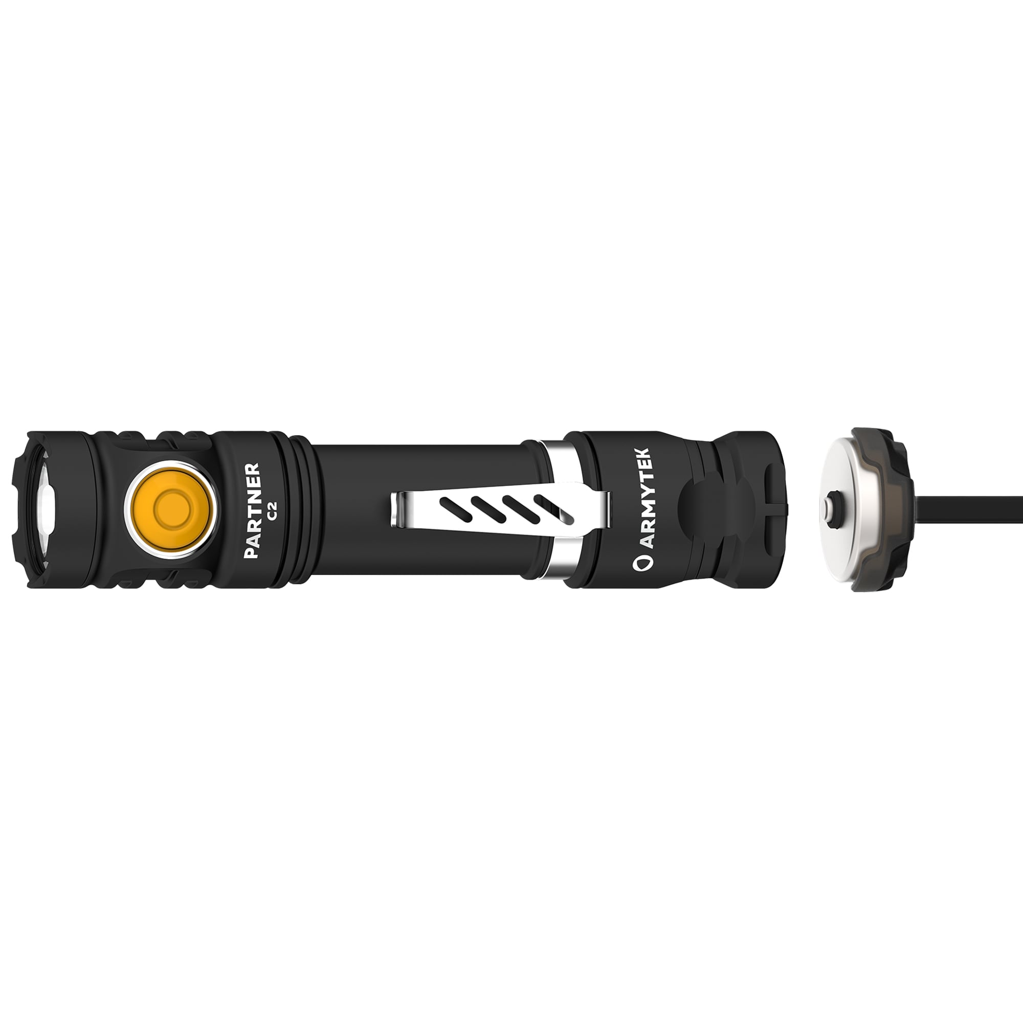 Ліхтарик Armytek Partner C2 Magnet USB Warm - 1240 люменів