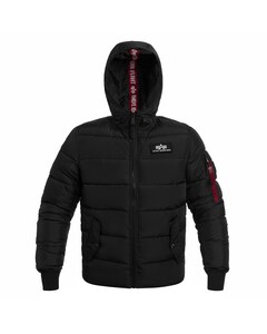 Куртка Alpha Industries Hooded Puffer FD - Black Куртка Alpha Industries Hooded Puffer FD - Black