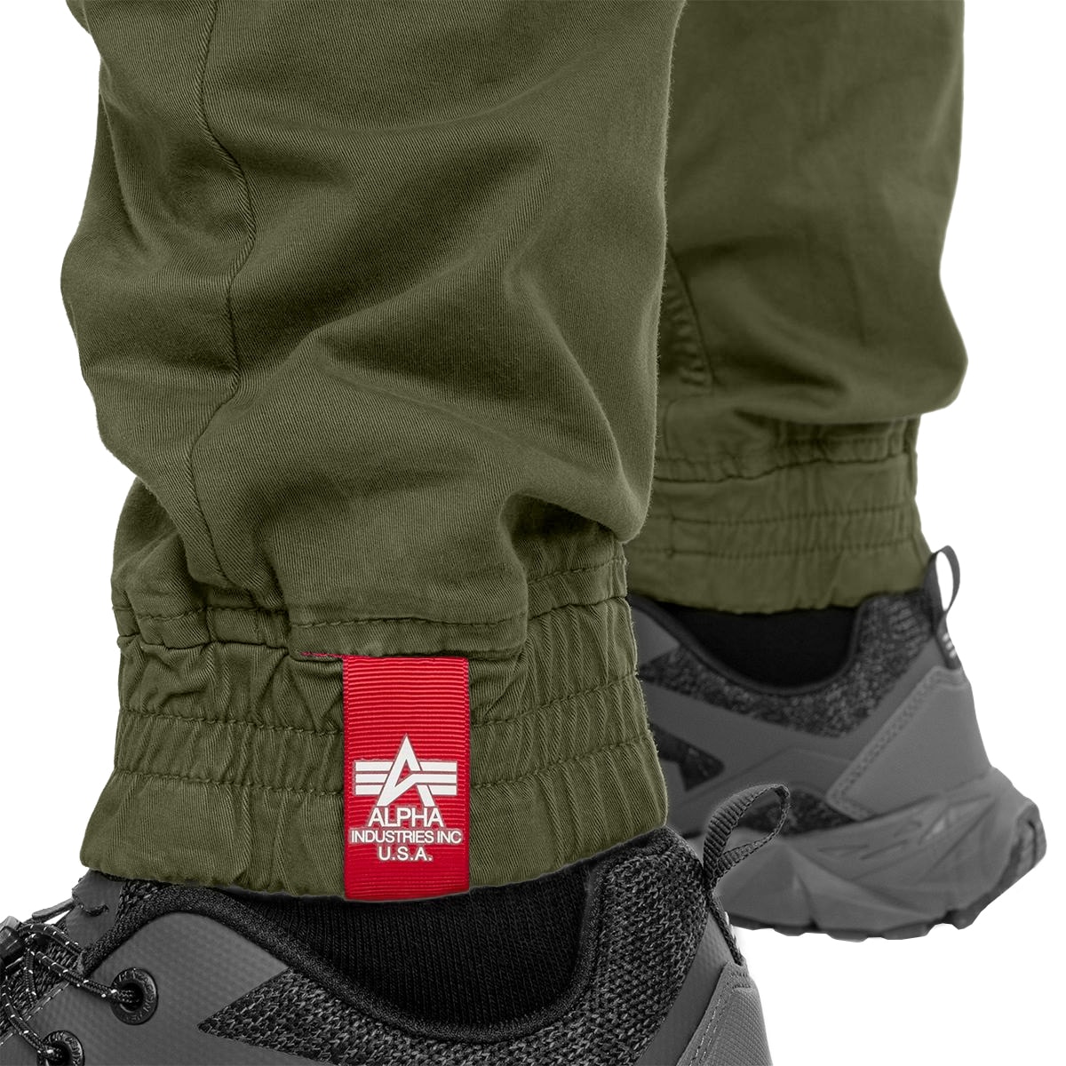 Spodnie Alpha Industries Cotton Twill Jogger - Dark Olive