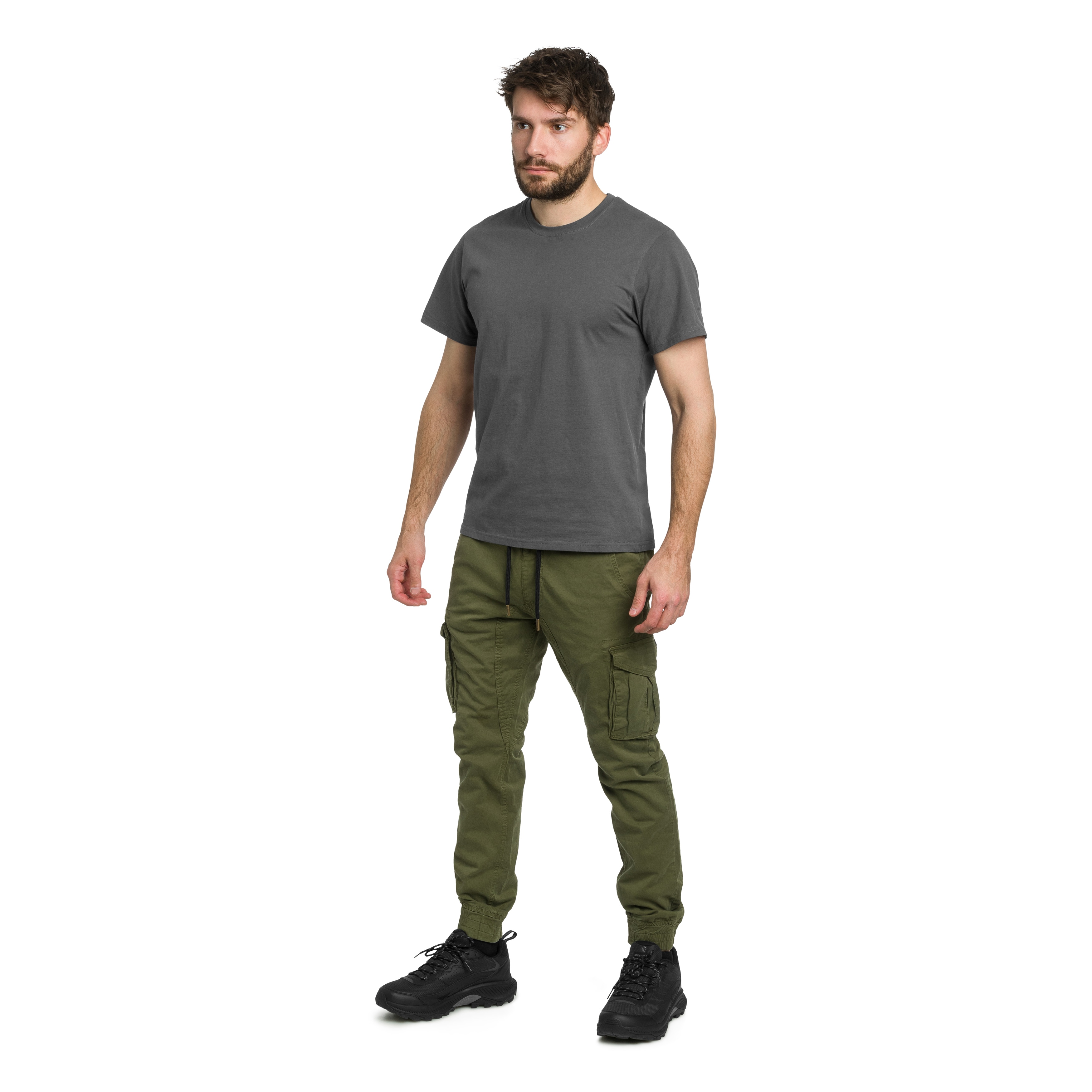 Spodnie Alpha Industries Cotton Twill Jogger - Dark Olive
