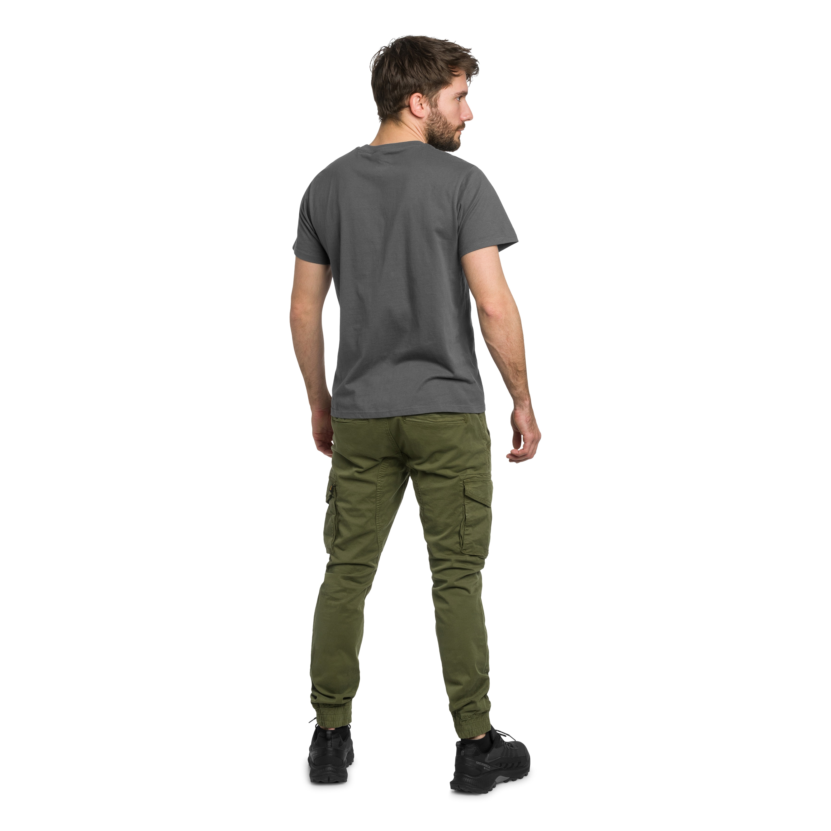 Spodnie Alpha Industries Cotton Twill Jogger - Dark Olive
