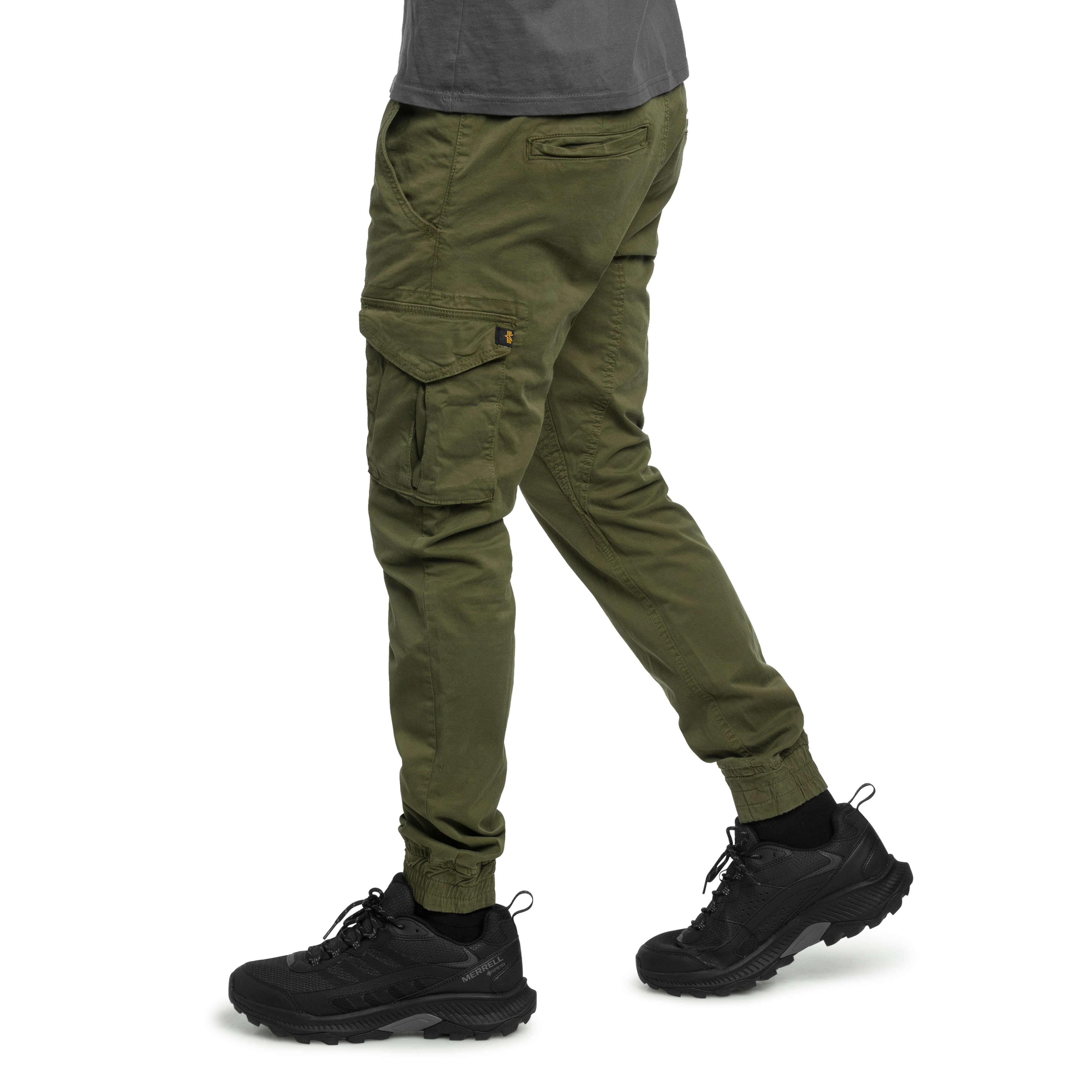 Spodnie Alpha Industries Cotton Twill Jogger - Dark Olive