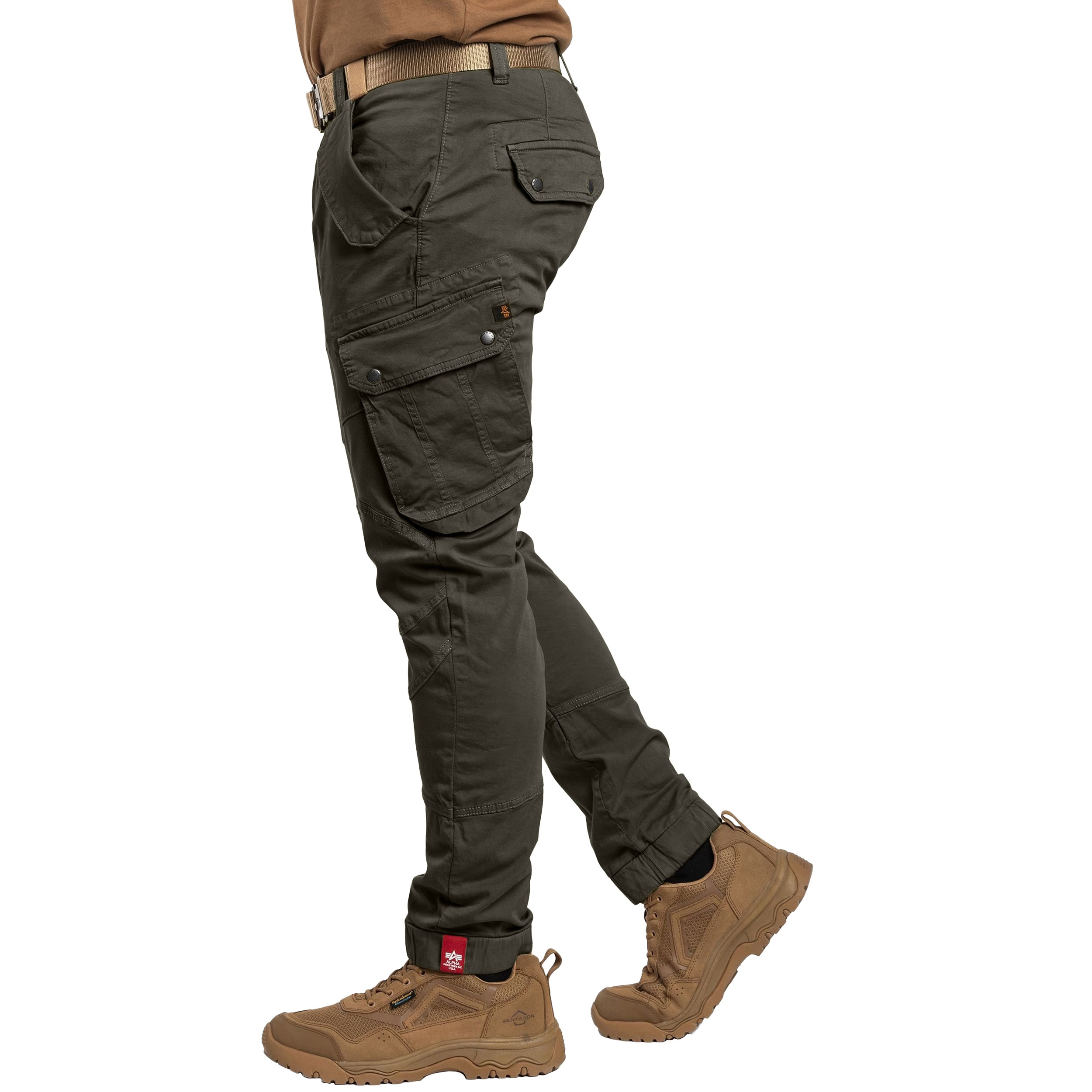 Spodnie Alpha Industries Combat Pant LW - Grey/Black