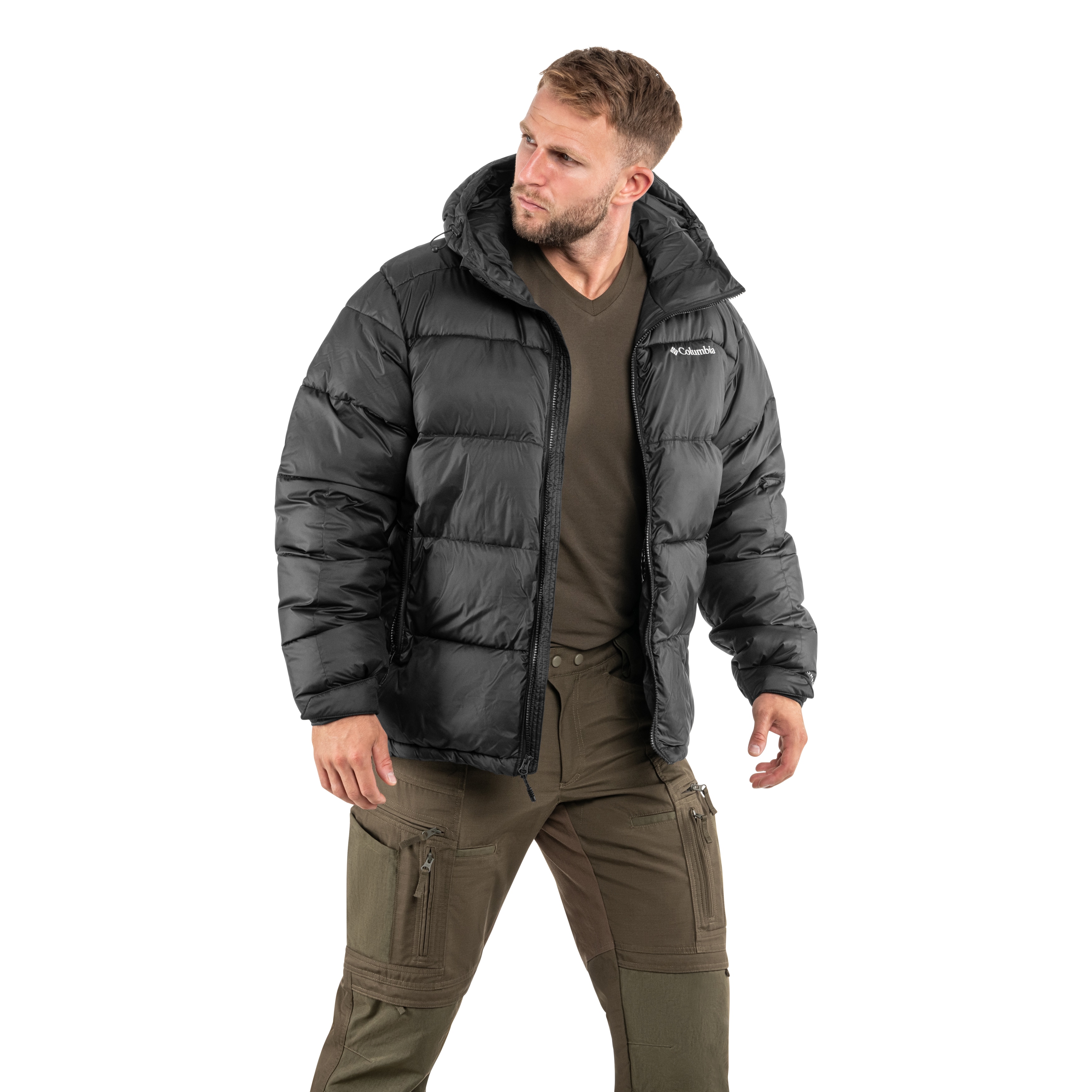 Kurtka Columbia Pike Lake II Hooded Jacket - Black