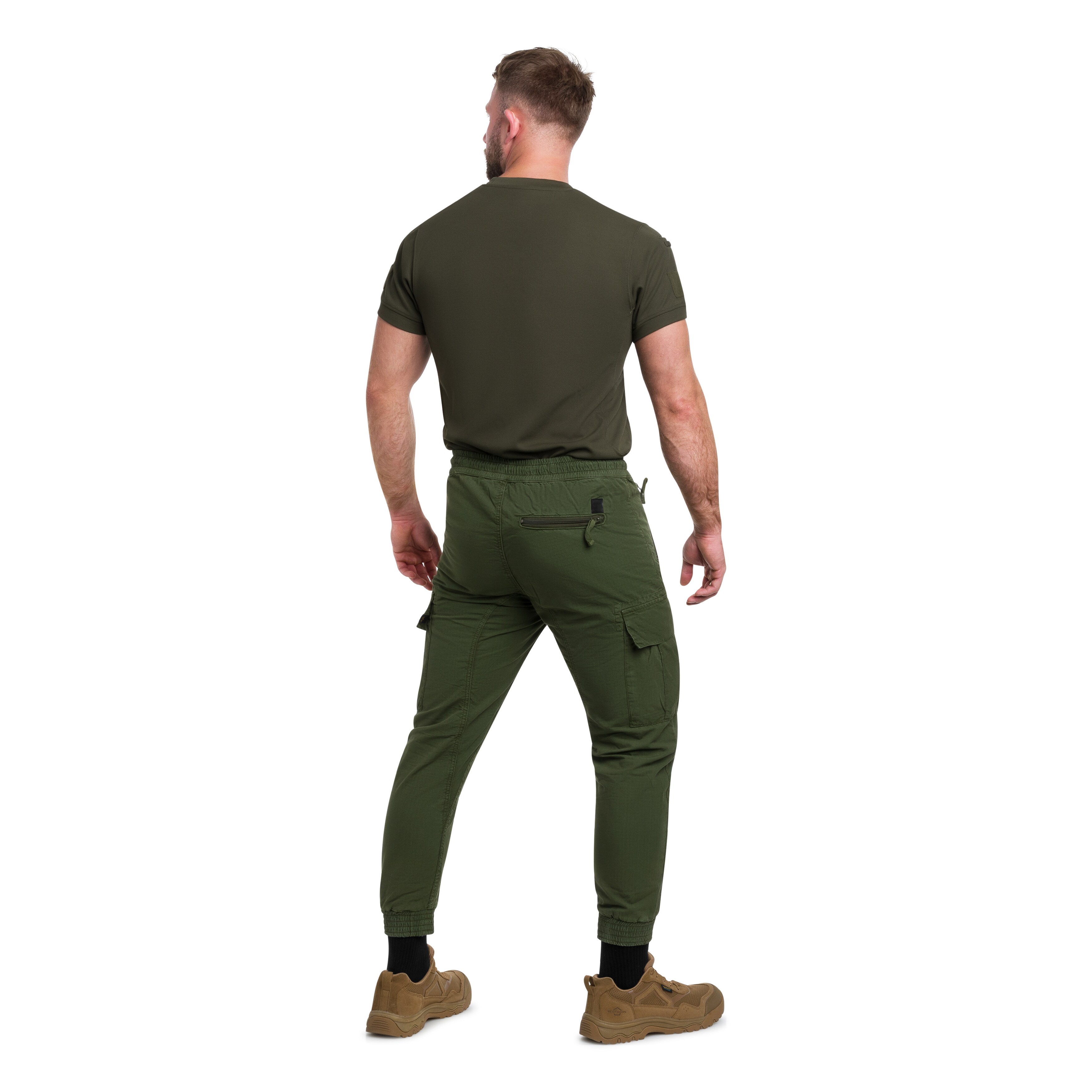 Spodnie Alpha Industries Rip-Stop Jogger - Dark Olive