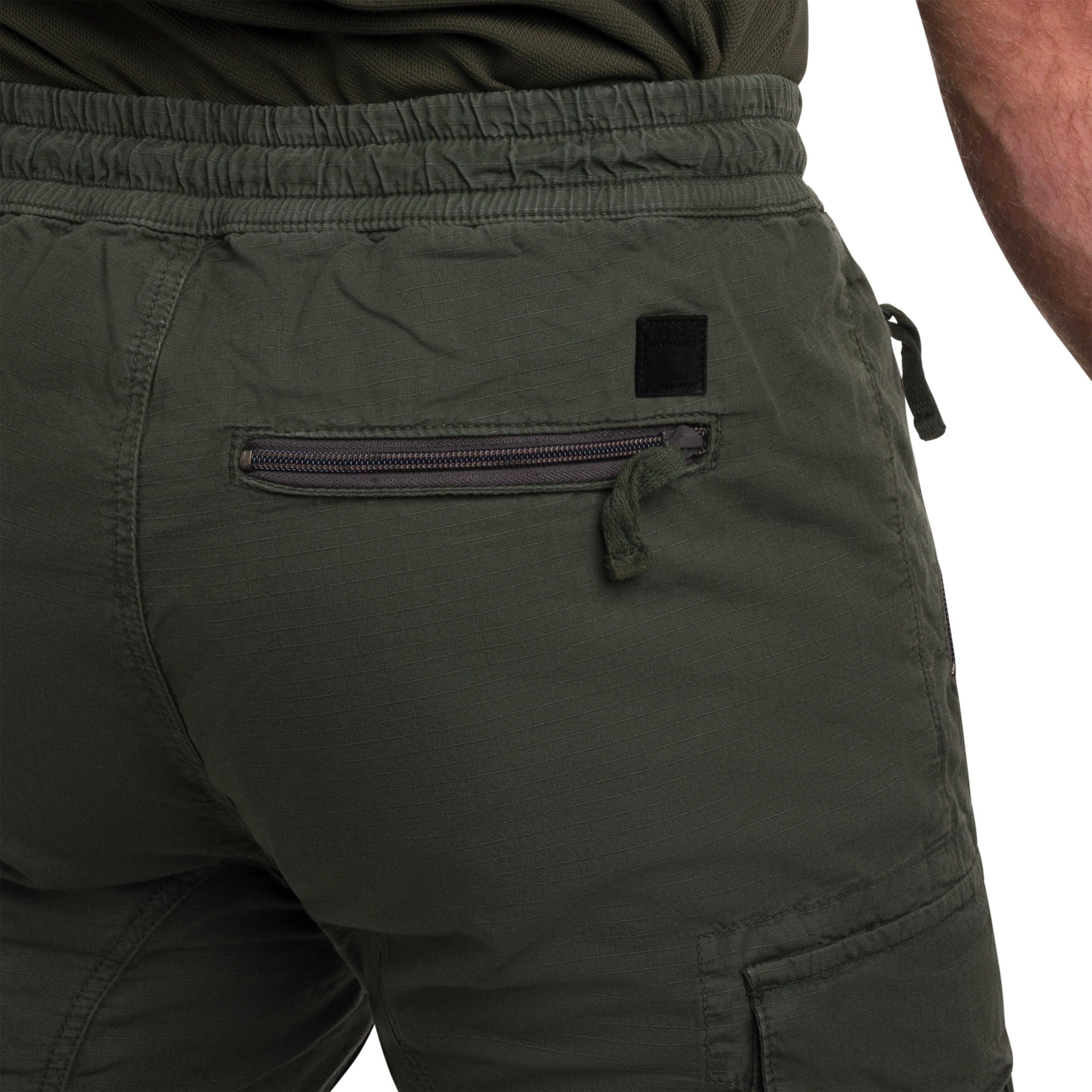 Spodnie Alpha Industries Rip-Stop Jogger - Grey/Black