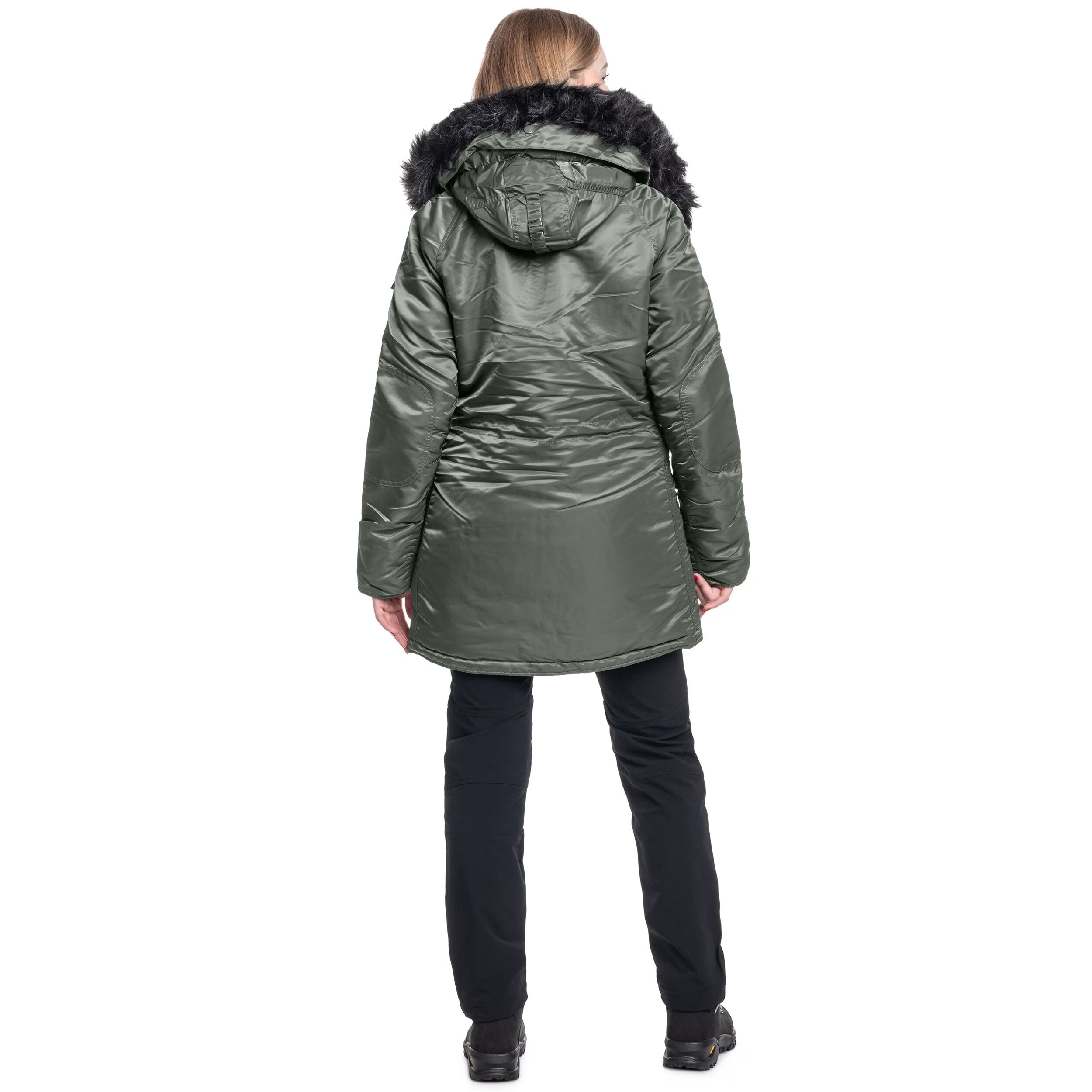 Kurtka damska Alpha Industries N3B VF 59 - Vintage Green/Black