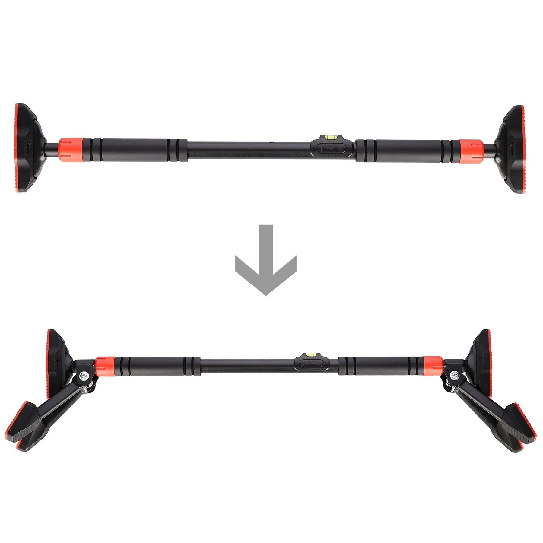 Drążek rozporowy z kółkami gimnastycznymi HMS DDG03